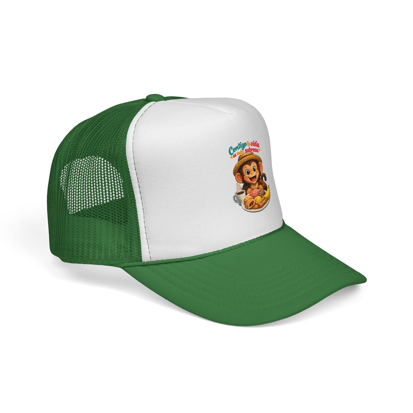 Trucker Caps - Contigo La Vida Es Mas Sabrosa