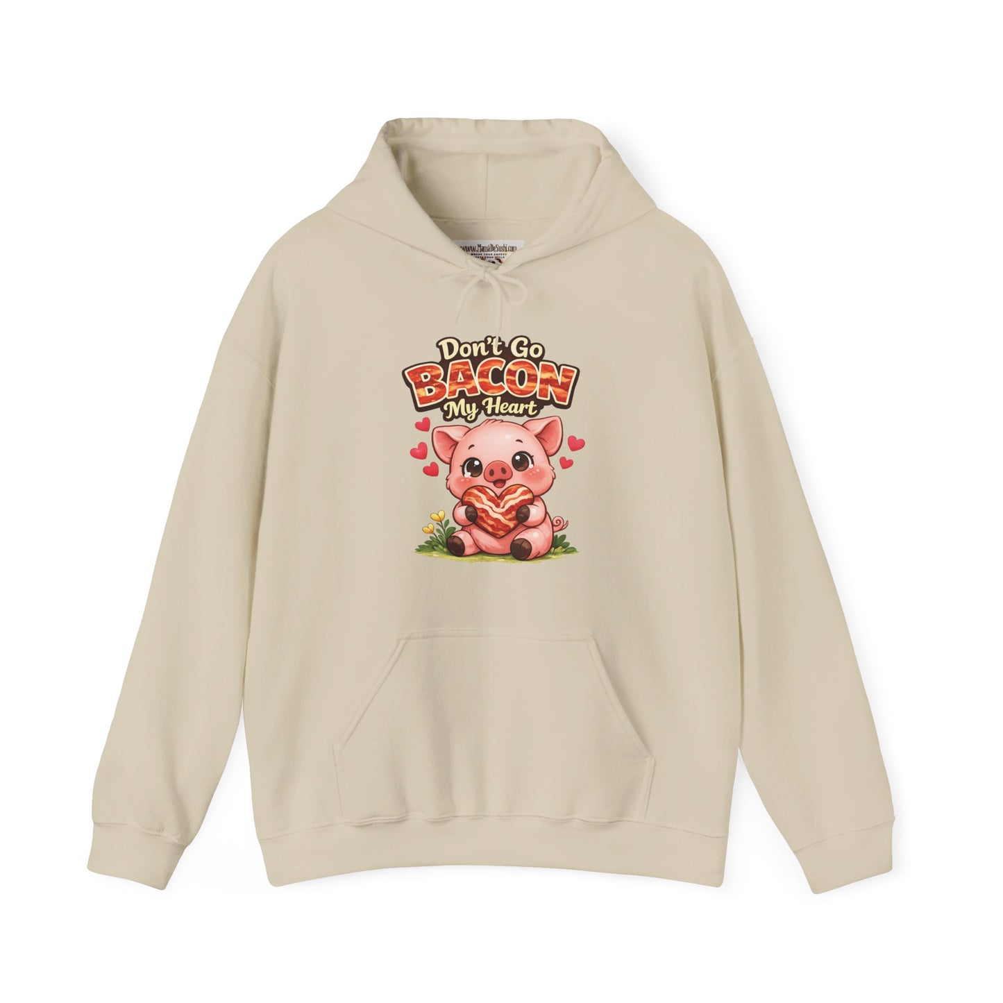 Unisex Heavy Blend™ Hooded Sweatshirt - Don't go Bacon My Heart