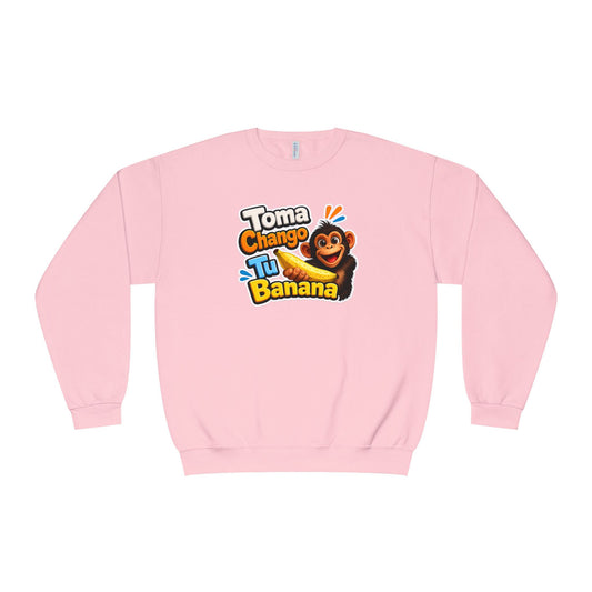 Unisex NuBlend® Crewneck Sweatshirt - Toma Chango Tu Banana