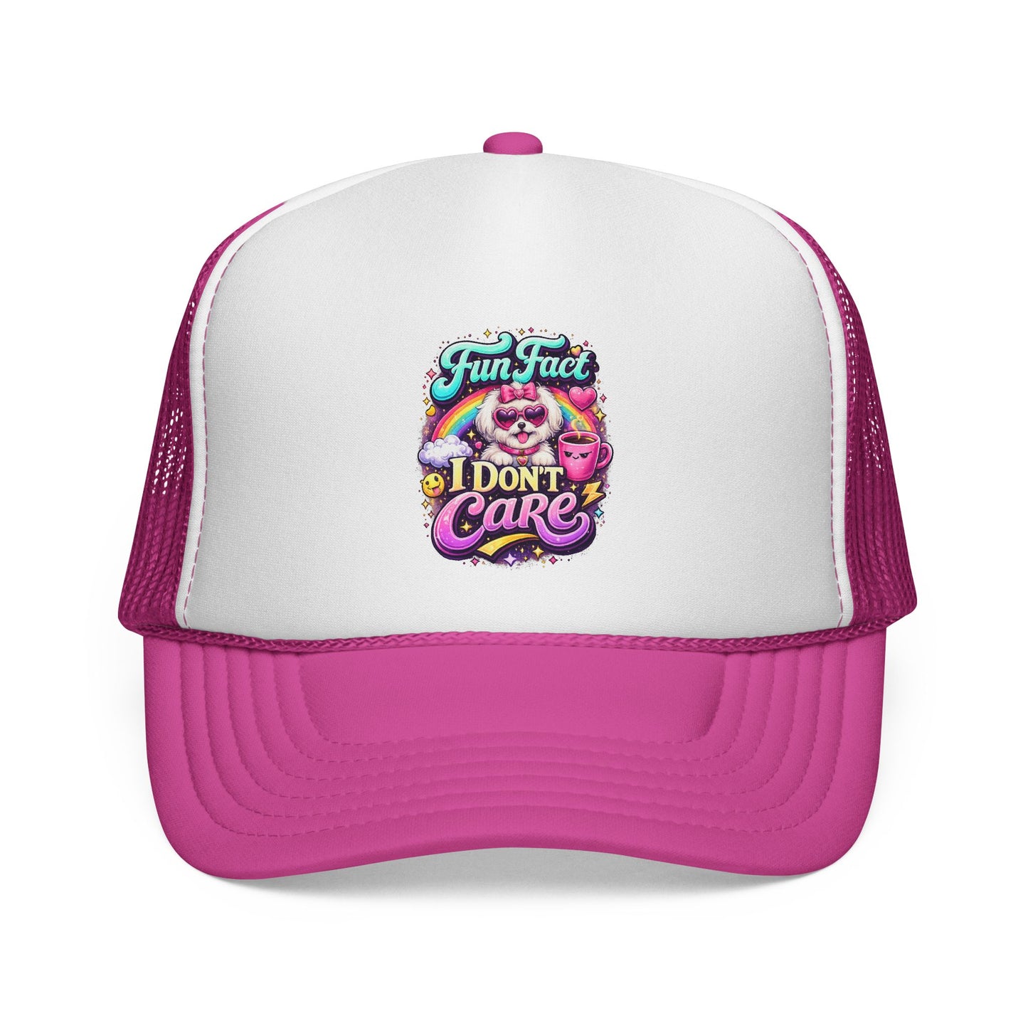 Trucker Caps - Fun Fact, I don't care - Maltese