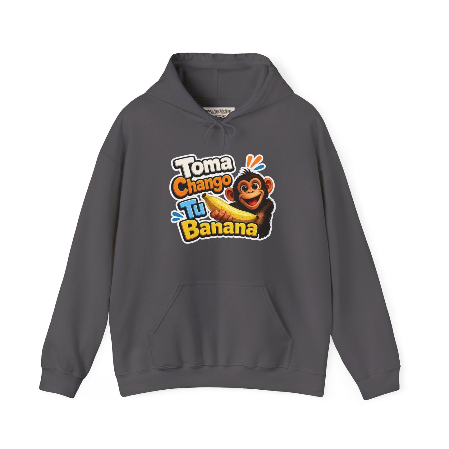 Unisex Heavy Blend™ Hooded Sweatshirt - Toma Chango Tu Banana