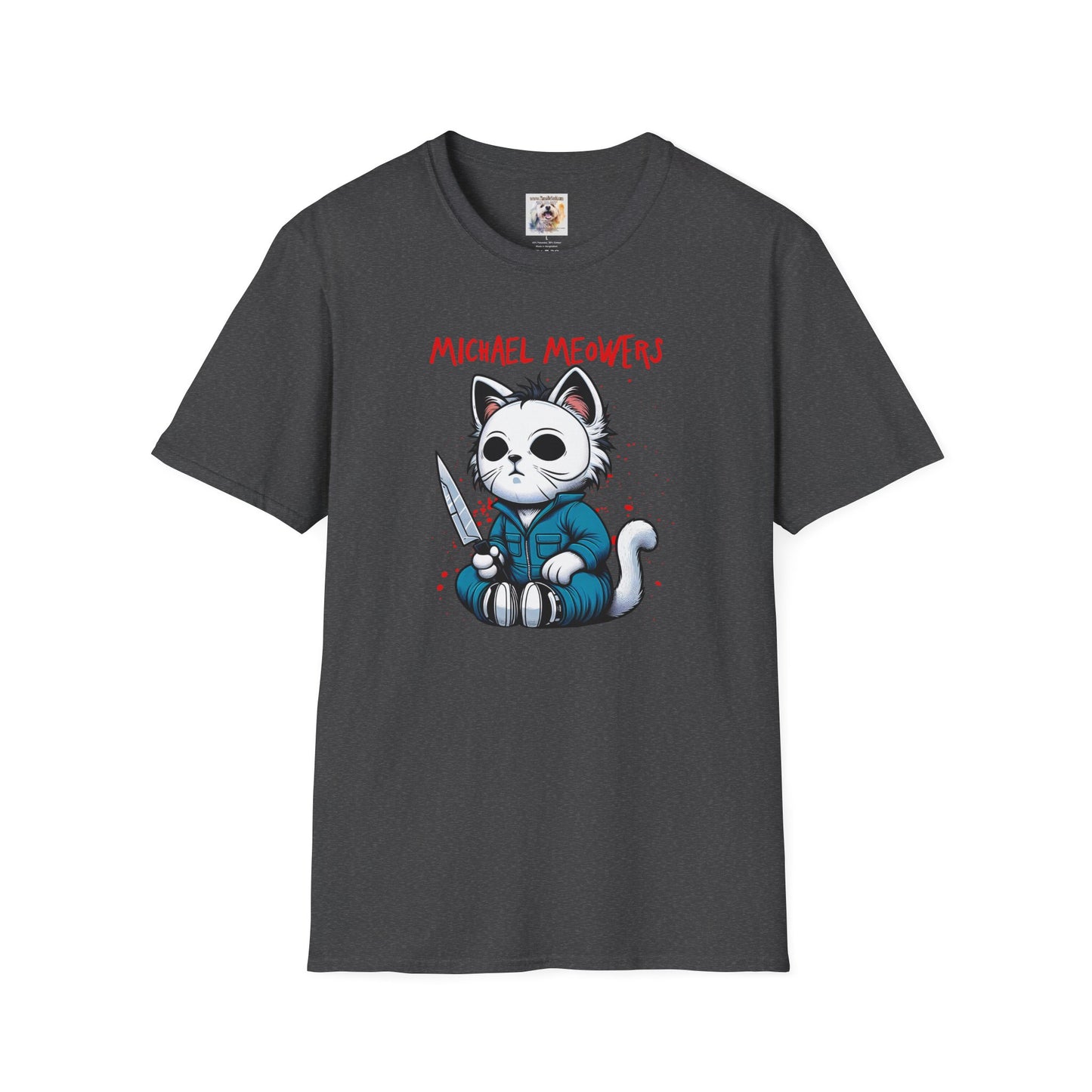 Michael Meowers - Cat - Kitty - MamaDeSushi - Unisex Softstyle T-Shirt