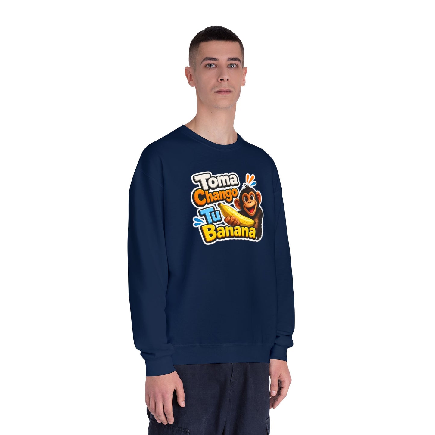 Unisex NuBlend® Crewneck Sweatshirt - Toma Chango Tu Banana