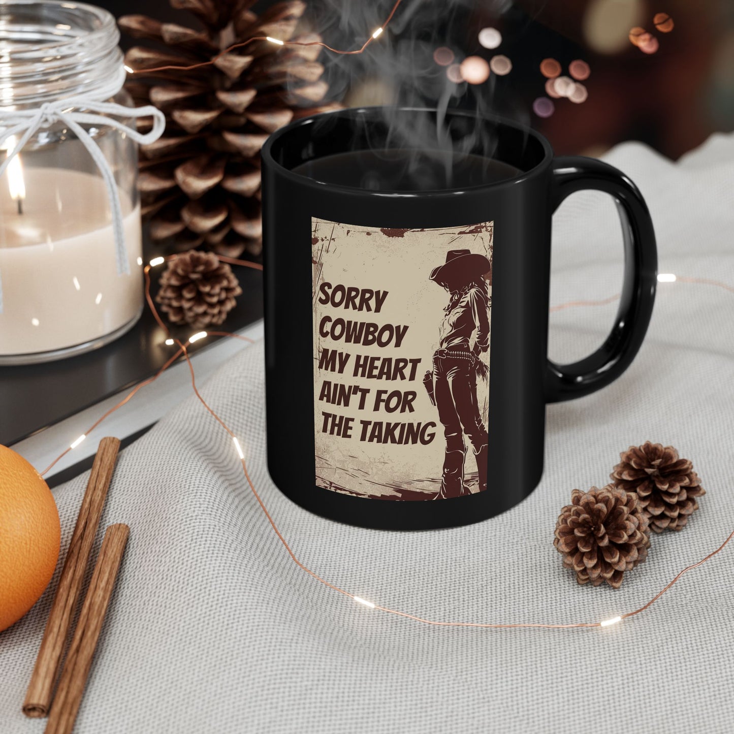 Western Cowgirl Horse Ranch Rodeo Southern Country Style, Cowgirl Mug 15oz, Rustic Farmhouse Kitchen Decor, Gift for Cowgirl, Horse