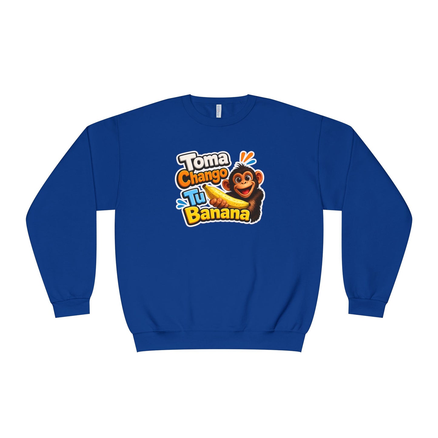 Unisex NuBlend® Crewneck Sweatshirt - Toma Chango Tu Banana