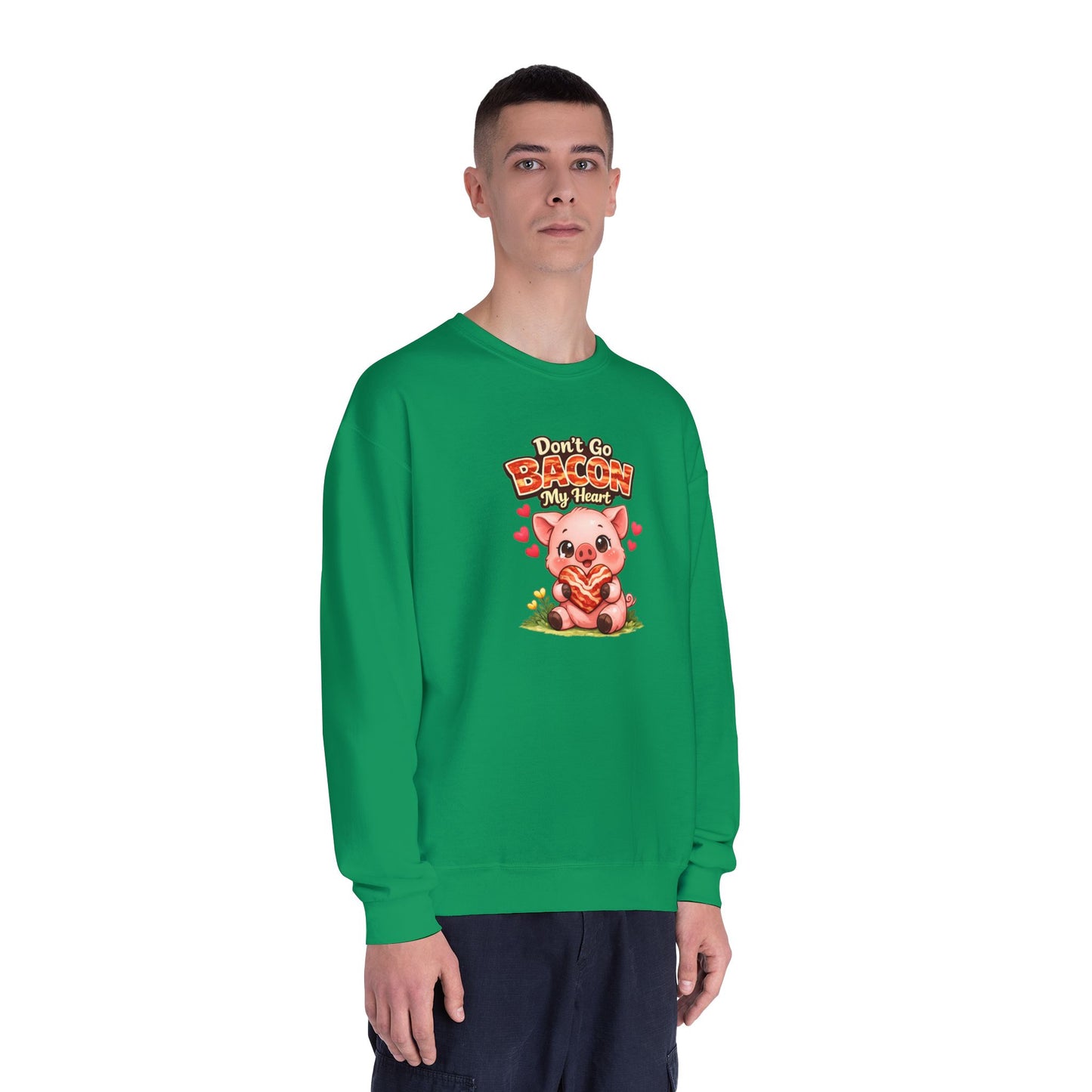 Unisex NuBlend® Crewneck Sweatshirt - Don't go Bacon My Heart