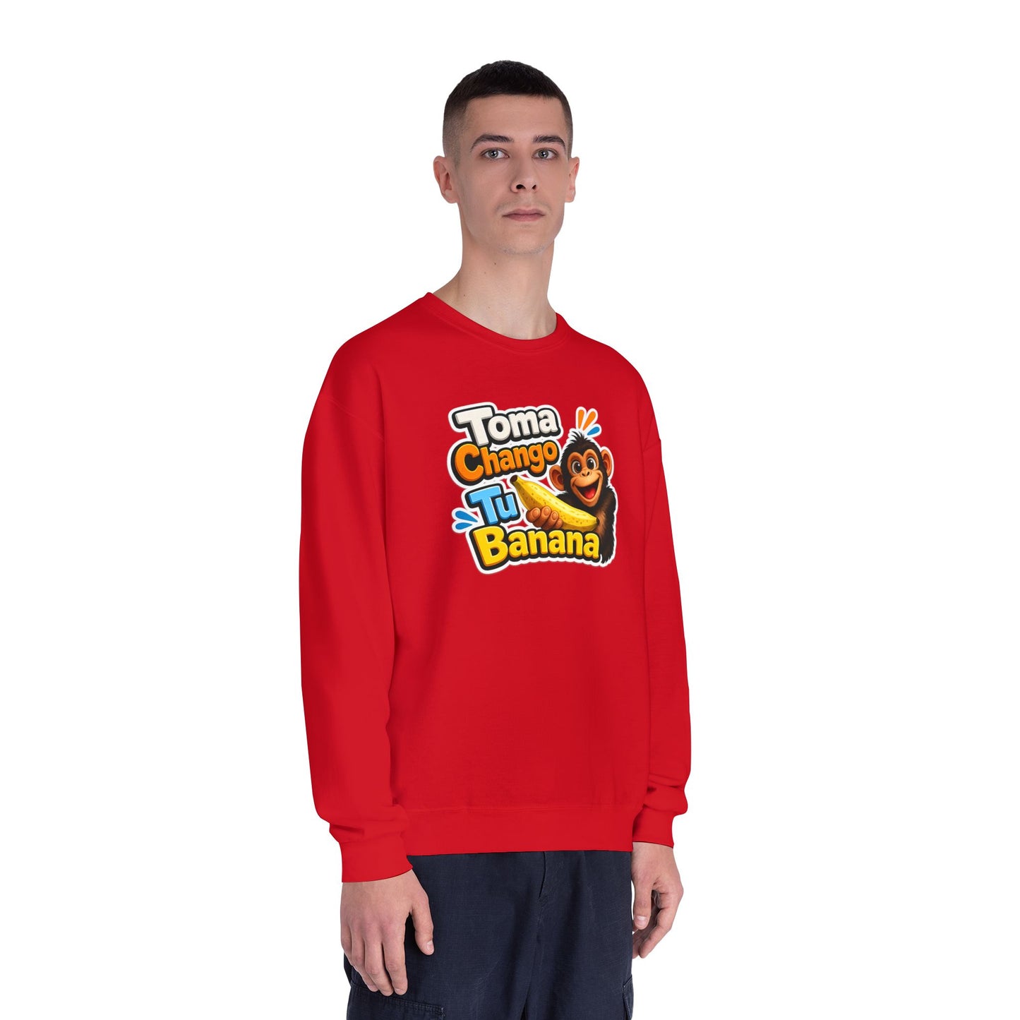 Unisex NuBlend® Crewneck Sweatshirt - Toma Chango Tu Banana