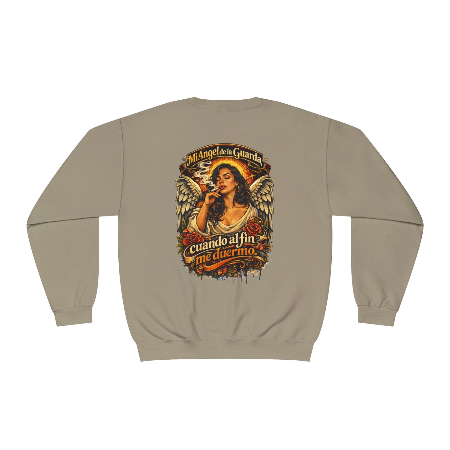 Unisex NuBlend® Crewneck Sweatshirt - Angel de Mi Guarda