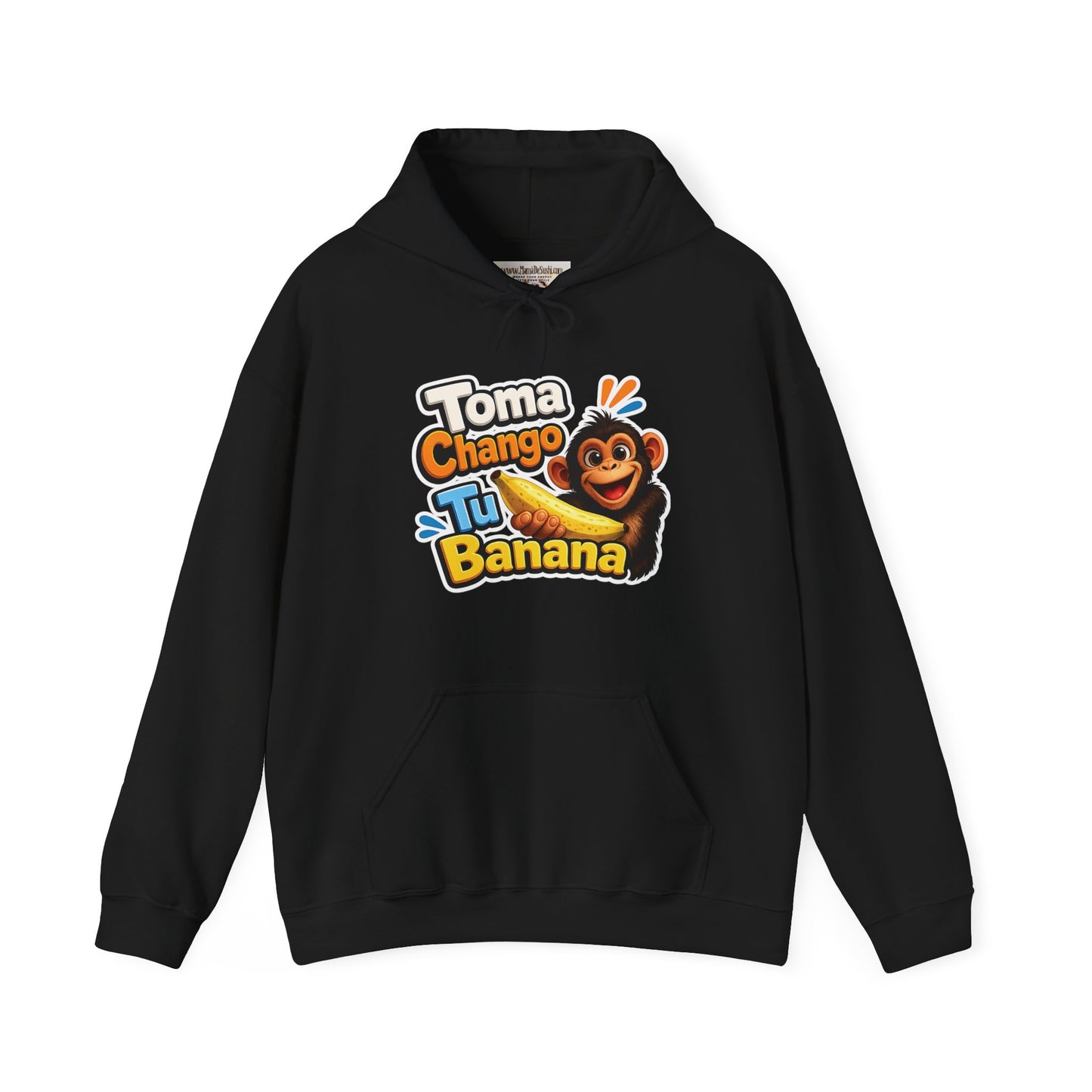 Unisex Heavy Blend™ Hooded Sweatshirt - Toma Chango Tu Banana