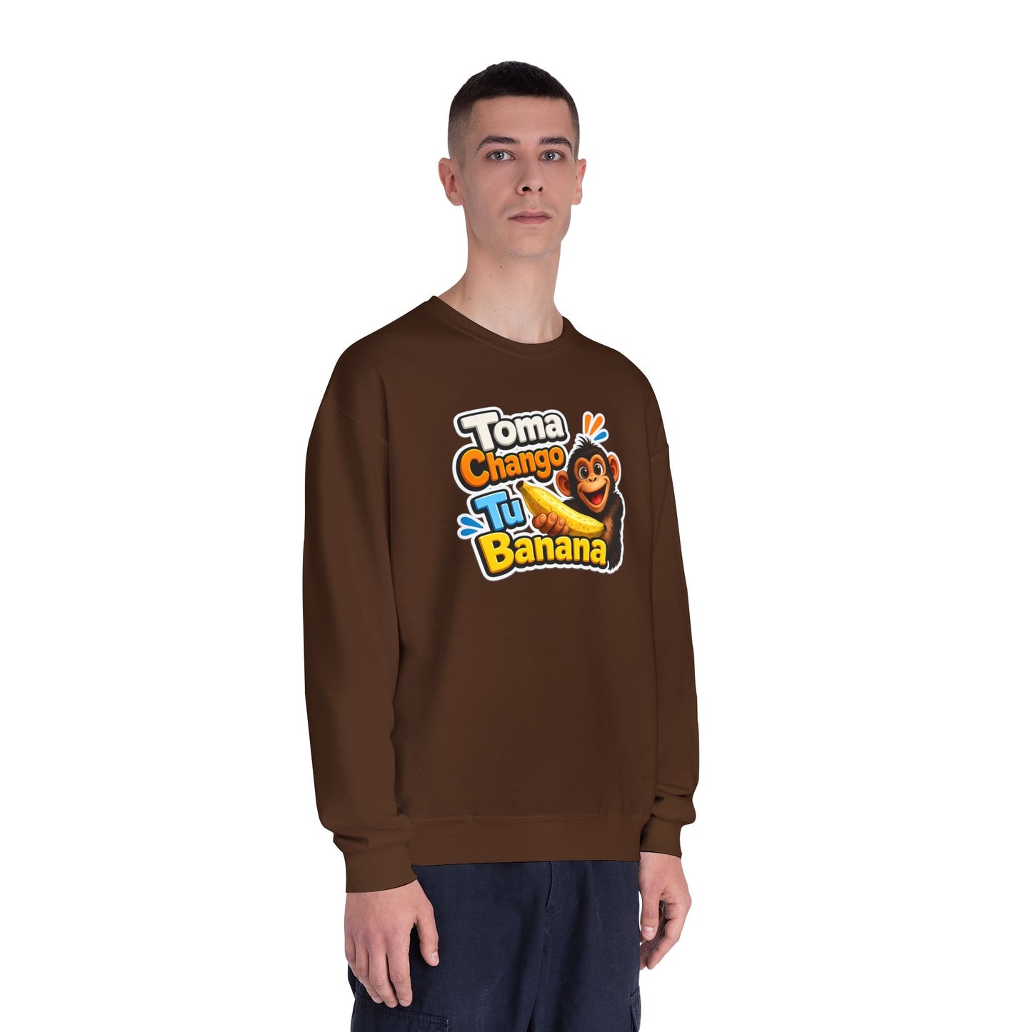 Unisex NuBlend® Crewneck Sweatshirt - Toma Chango Tu Banana