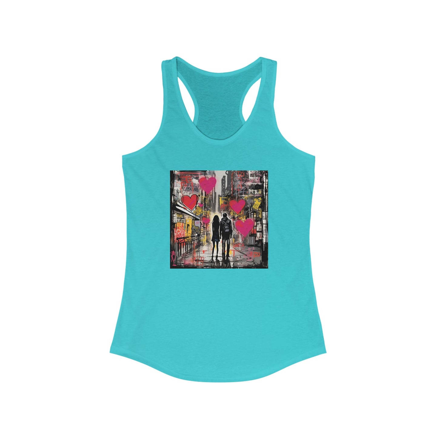 Graffiti Love Racerback Tank