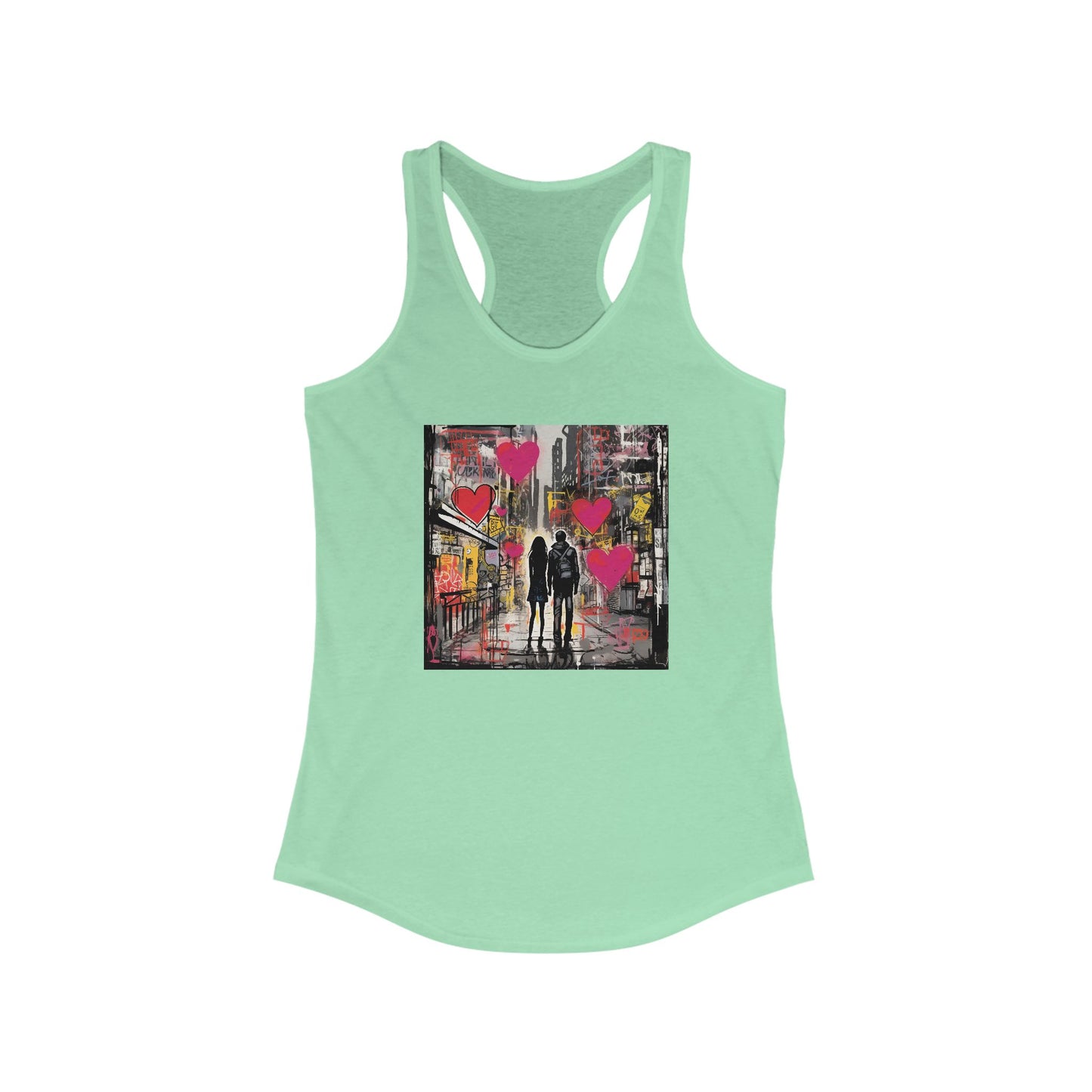 Graffiti Love Racerback Tank