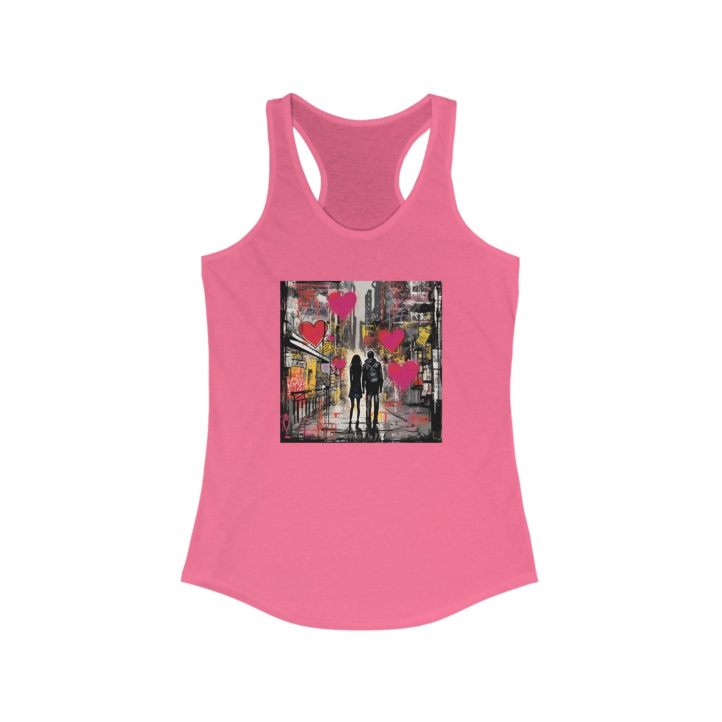 Graffiti Love Racerback Tank