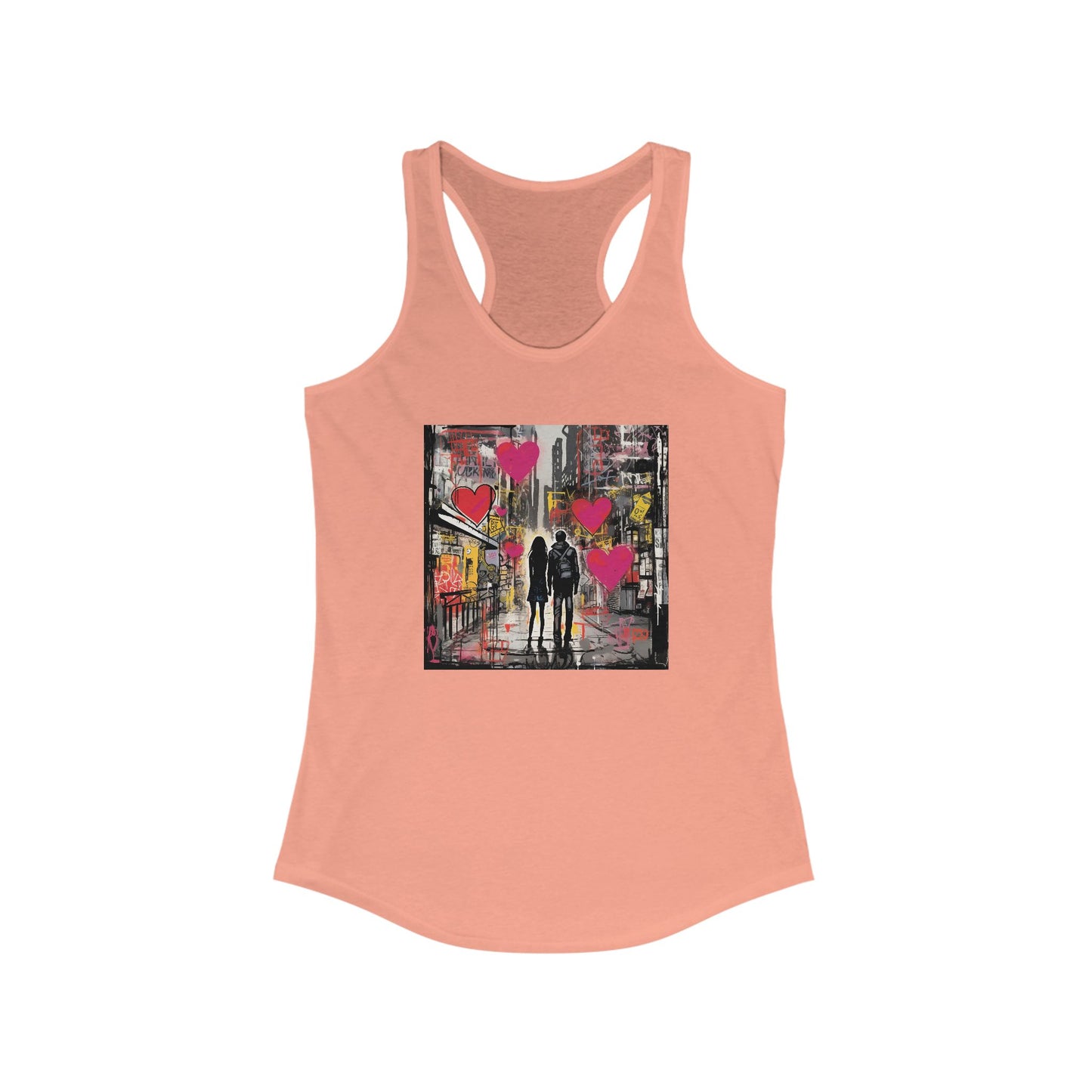 Graffiti Love Racerback Tank