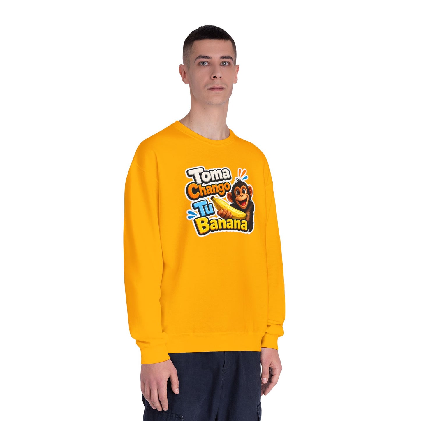 Unisex NuBlend® Crewneck Sweatshirt - Toma Chango Tu Banana