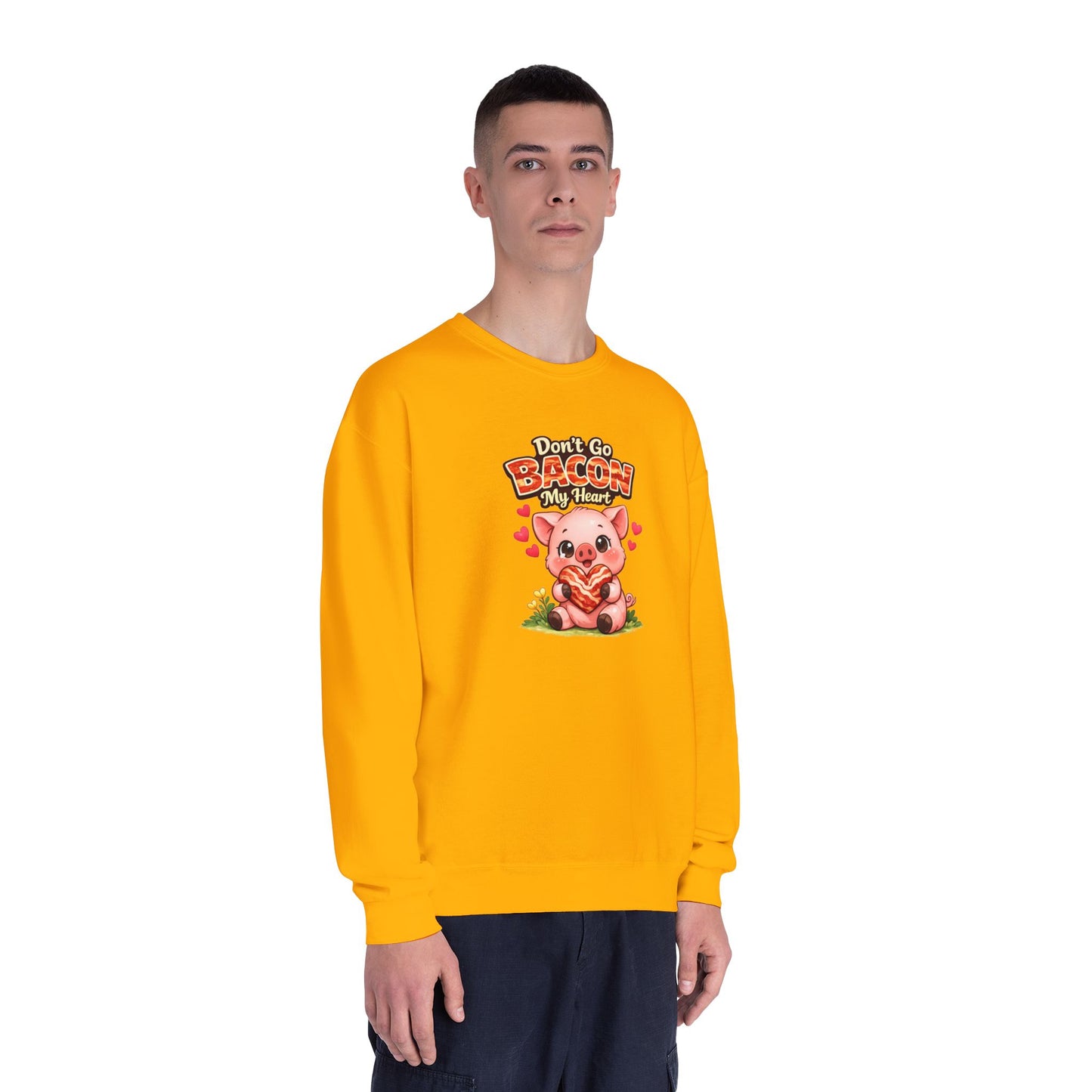 Unisex NuBlend® Crewneck Sweatshirt - Don't go Bacon My Heart
