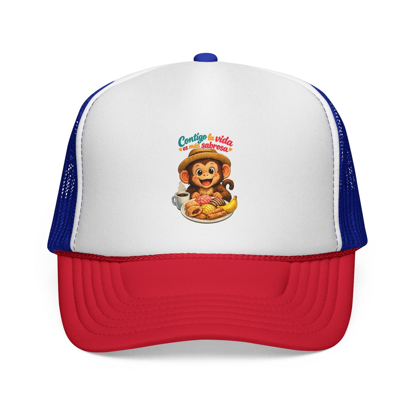 Trucker Caps - Contigo La Vida Es Mas Sabrosa