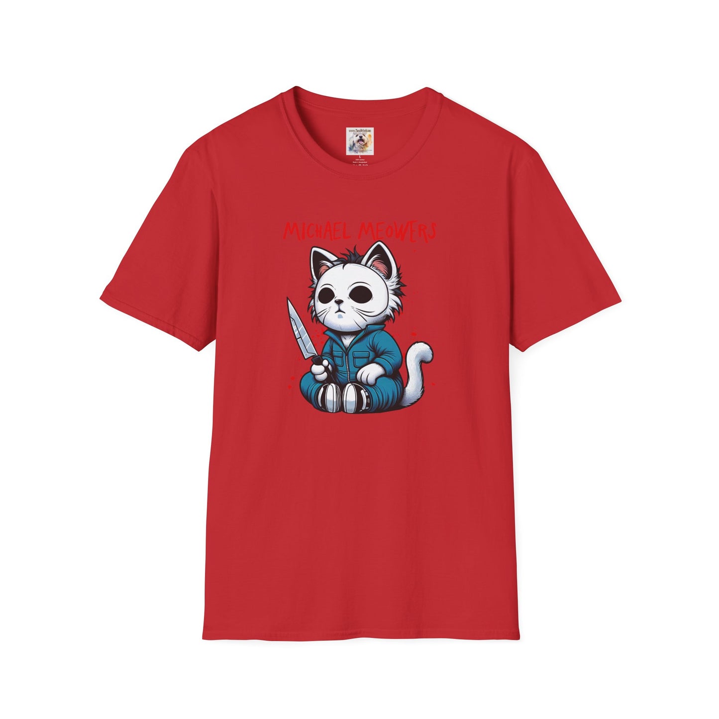 Michael Meowers - Cat - Kitty - MamaDeSushi - Unisex Softstyle T-Shirt