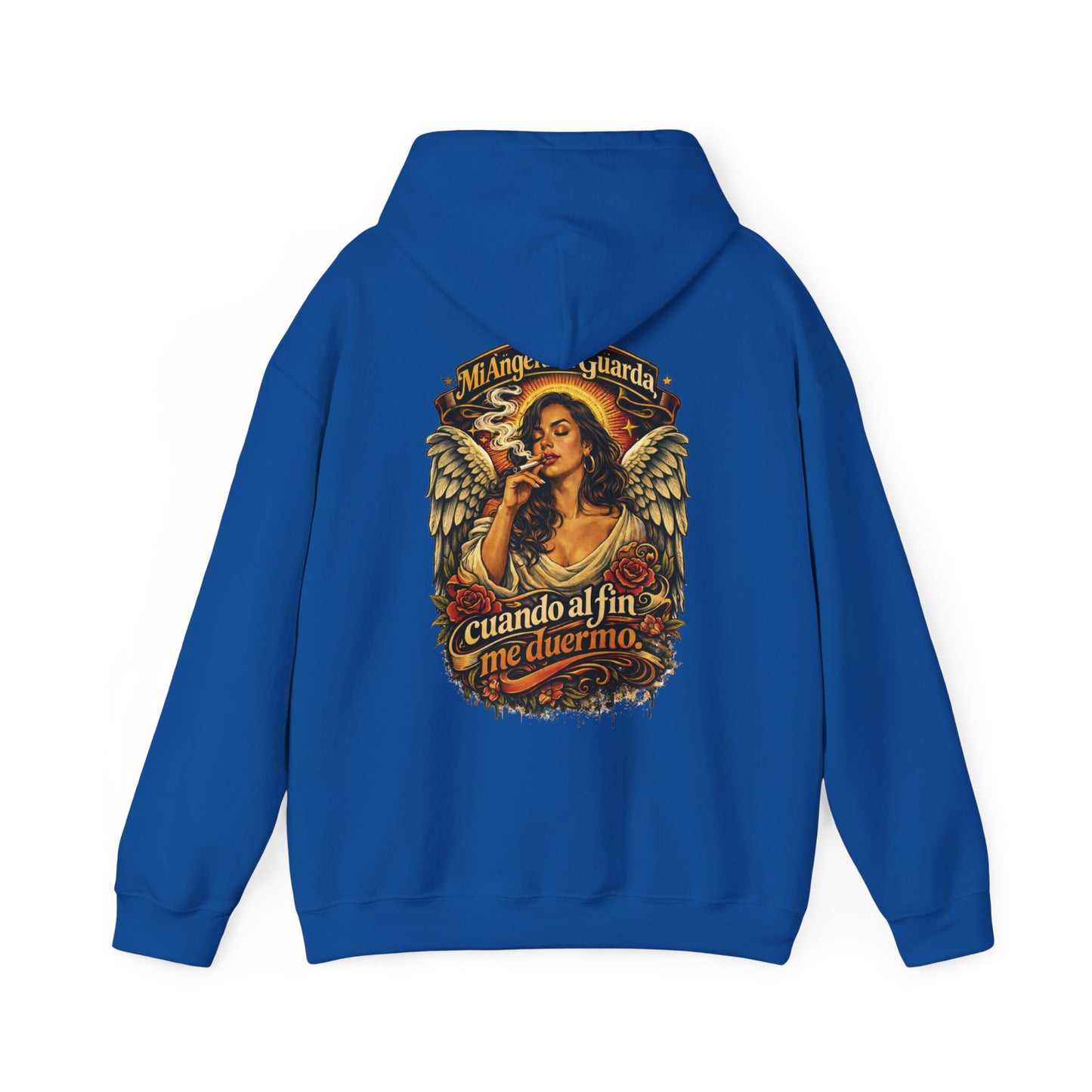 Unisex Heavy Blend™ Hooded Sweatshirt - Angel de Mi Guarda