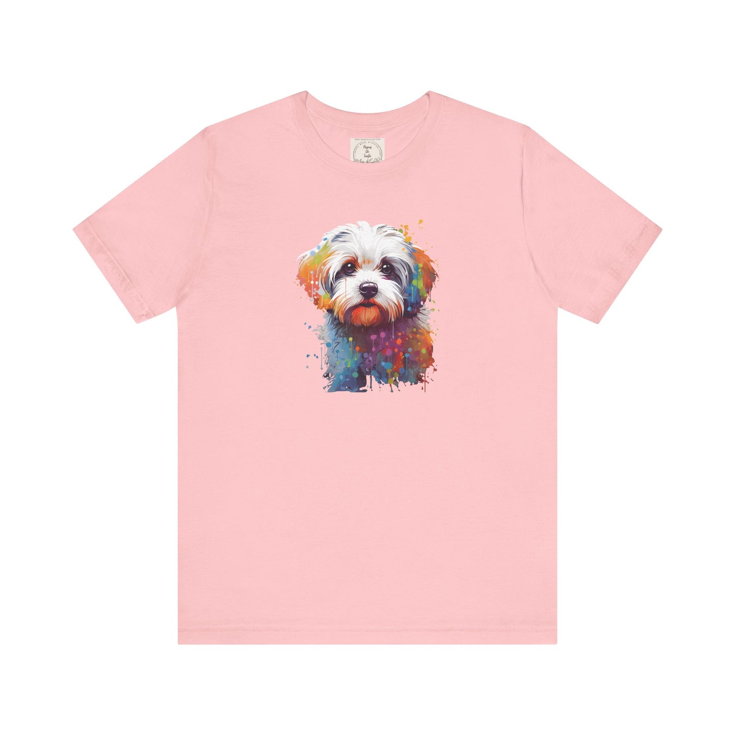 Splish Splash Maltese - MamaDeSushi - Unisex Jersey Short Sleeve Tee