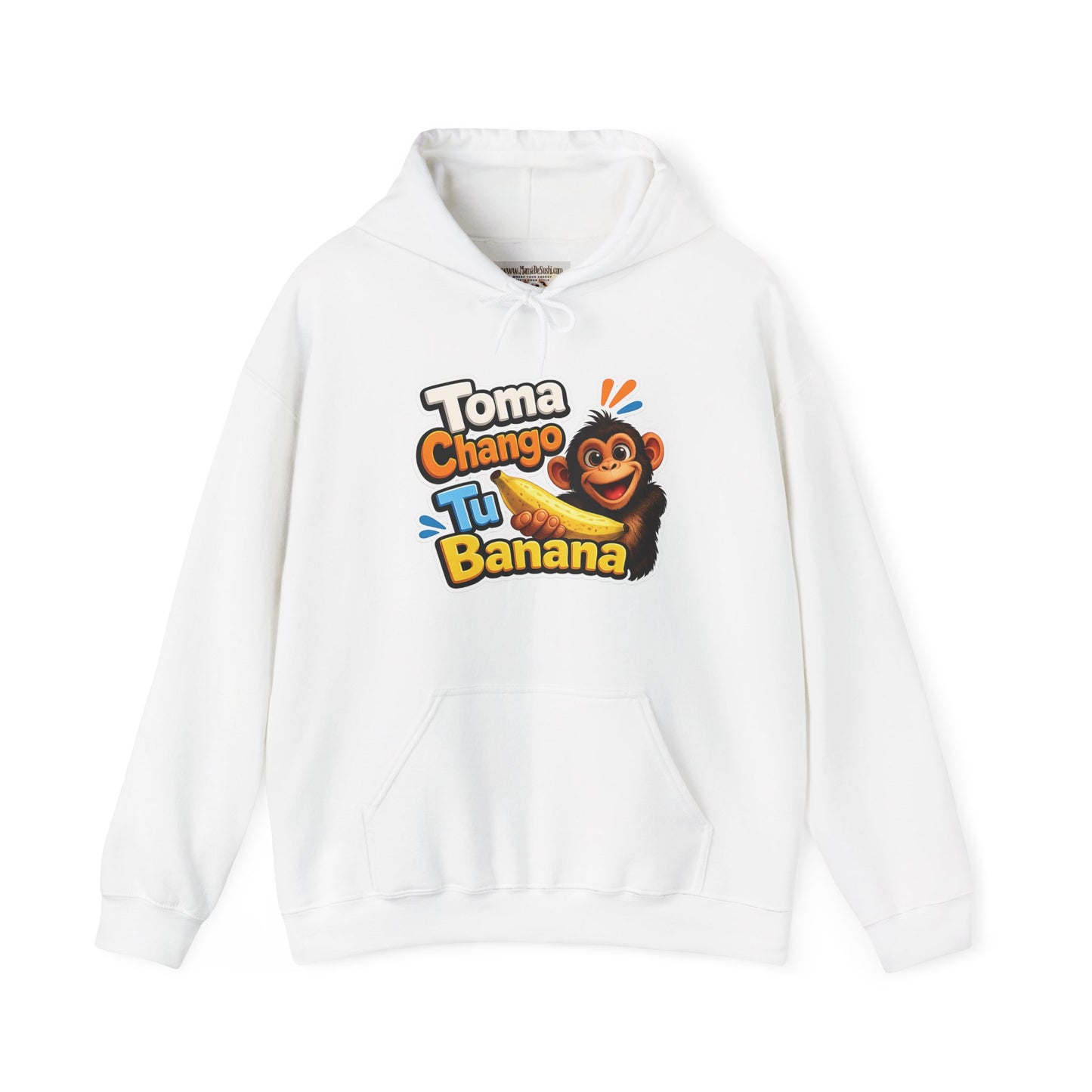 Unisex Heavy Blend™ Hooded Sweatshirt - Toma Chango Tu Banana