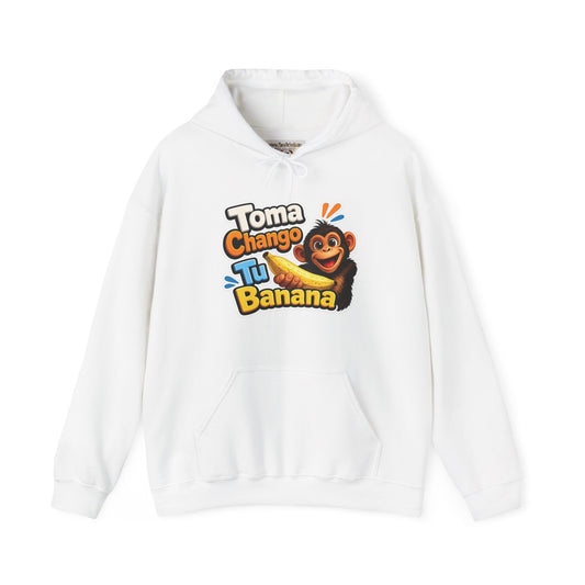 Unisex Heavy Blend™ Hooded Sweatshirt - Toma Chango Tu Banana