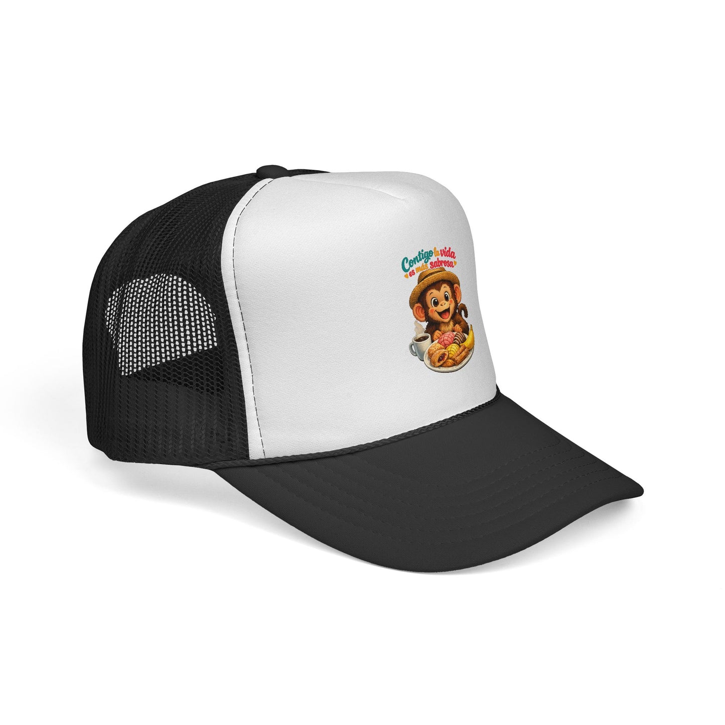 Trucker Caps - Contigo La Vida Es Mas Sabrosa