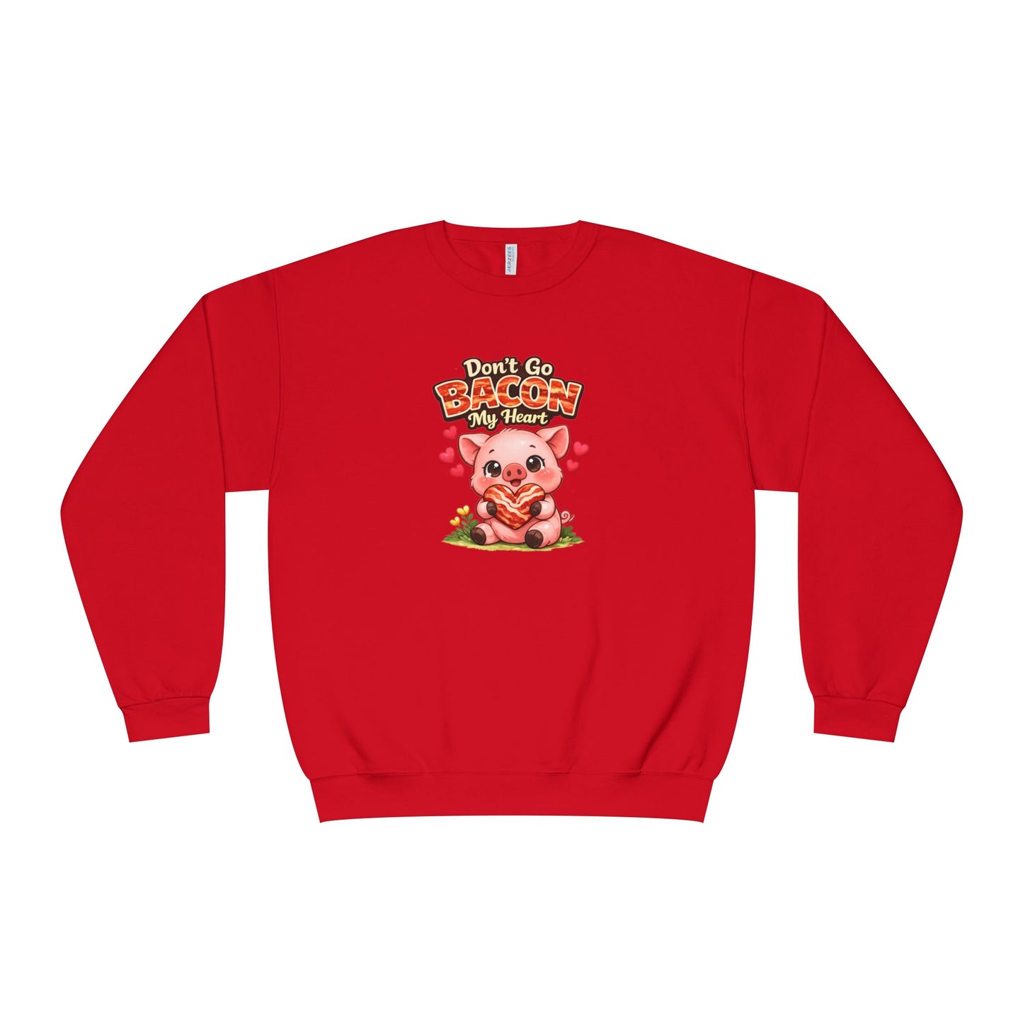 Unisex NuBlend® Crewneck Sweatshirt - Don't go Bacon My Heart