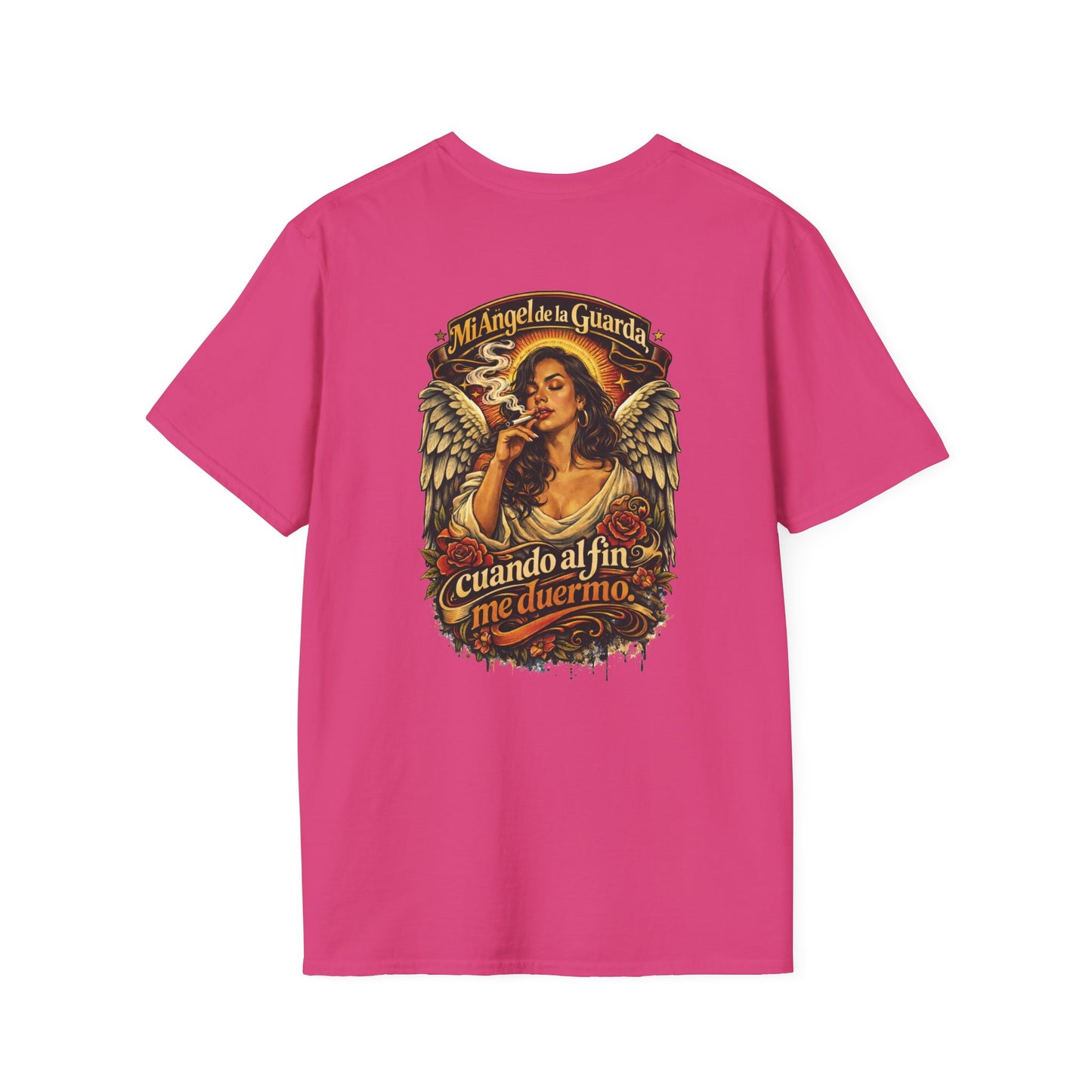 Unisex Softstyle T-Shirt - Angel de Mi Guarda