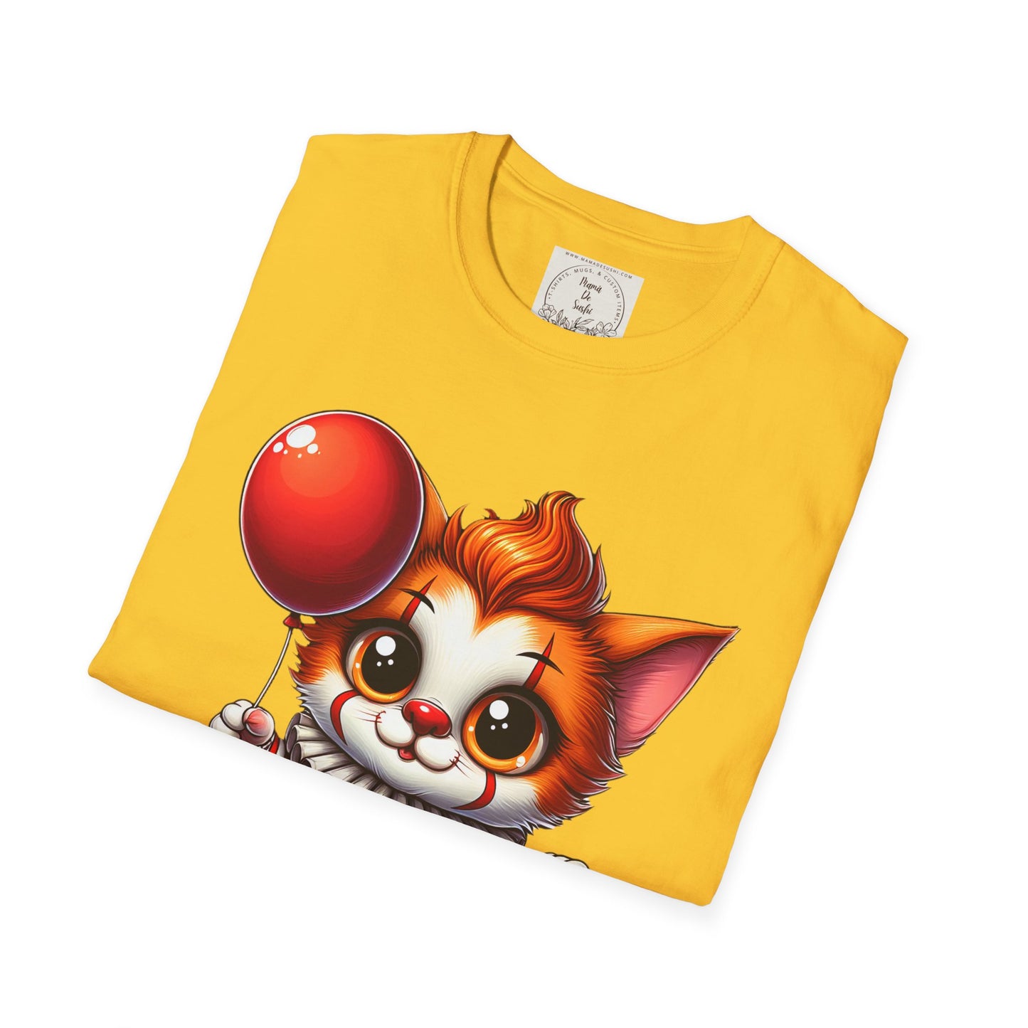CA-IT Cat - Kitty - MamaDeSushi - Unisex Softstyle T-Shirt