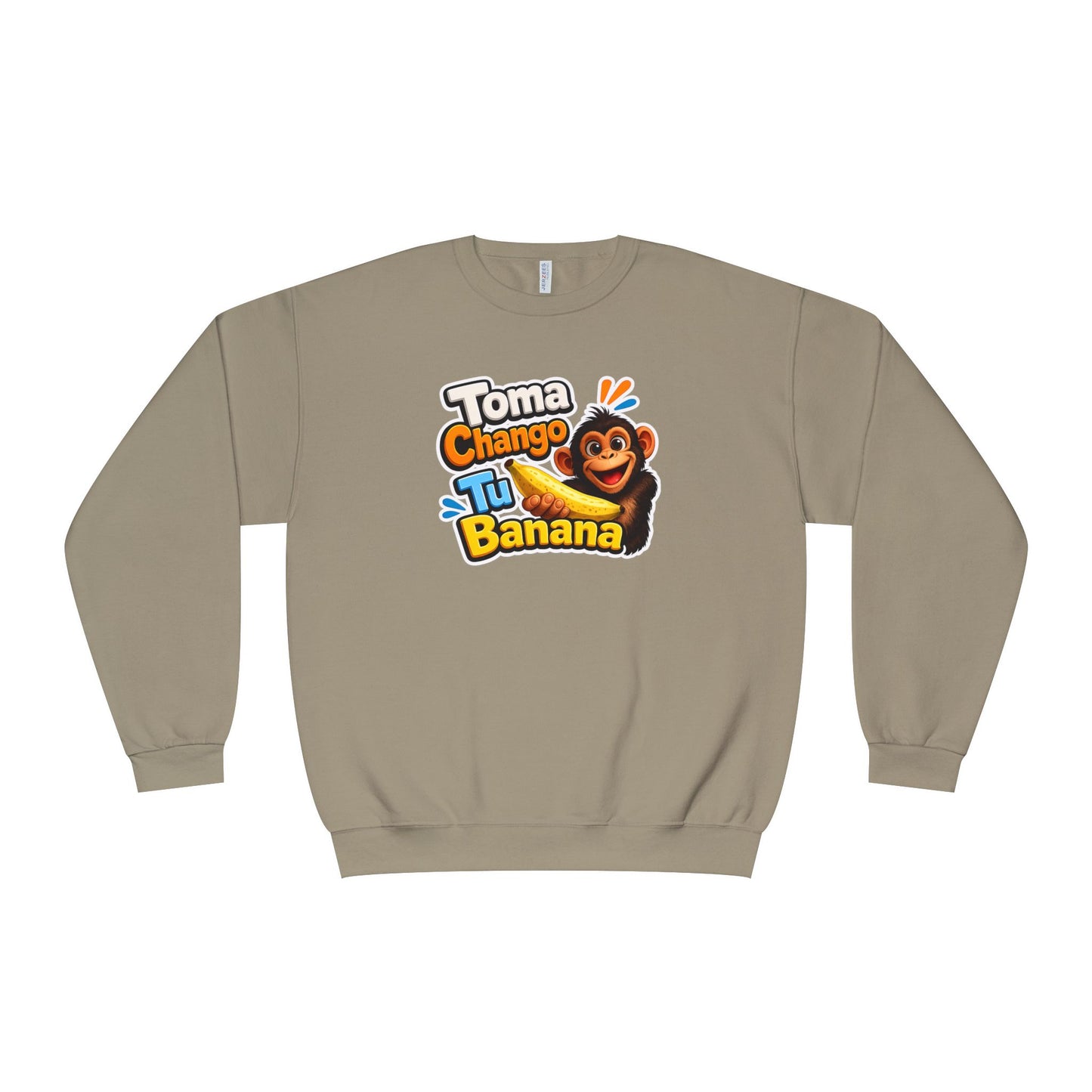 Unisex NuBlend® Crewneck Sweatshirt - Toma Chango Tu Banana