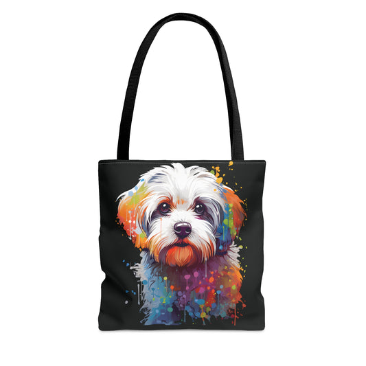 Splish Splash Maltese - MamaDeSushi - Tote Bag (AOP)