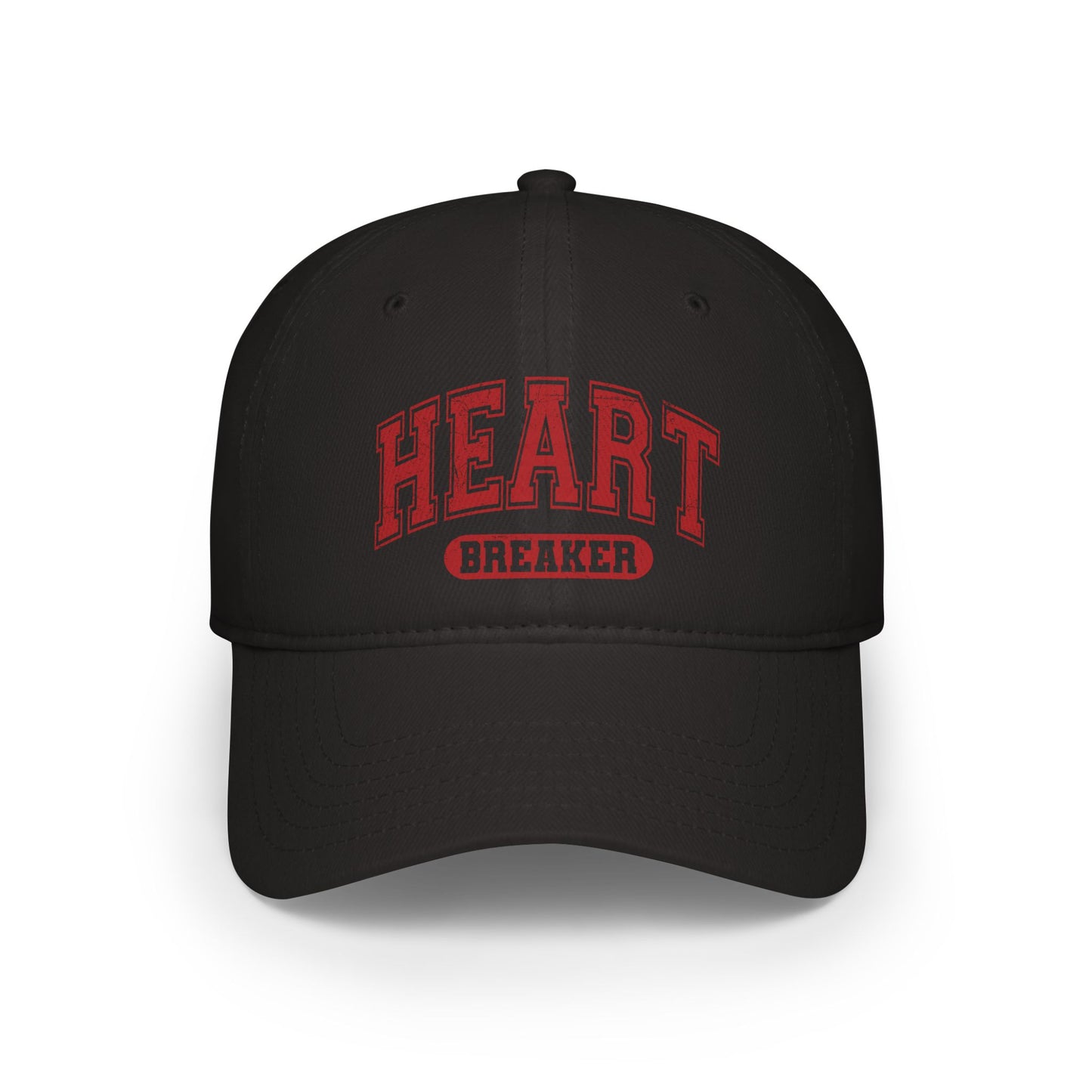 Low Profile Baseball Cap - Heart Breaker