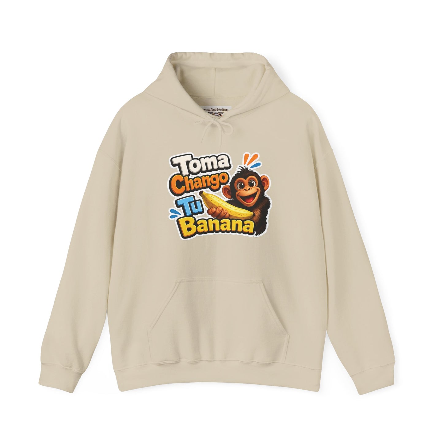 Unisex Heavy Blend™ Hooded Sweatshirt - Toma Chango Tu Banana