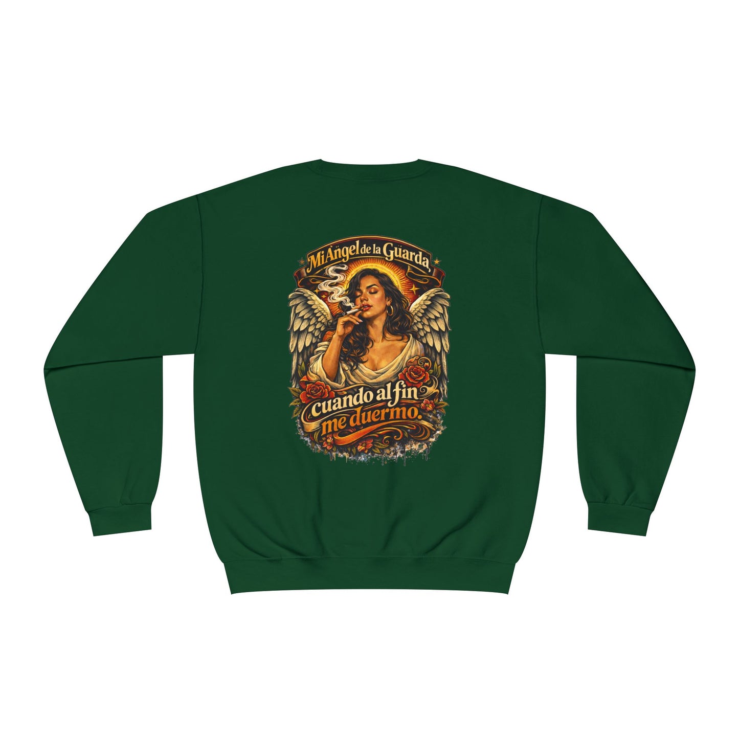 Unisex NuBlend® Crewneck Sweatshirt - Angel de Mi Guarda