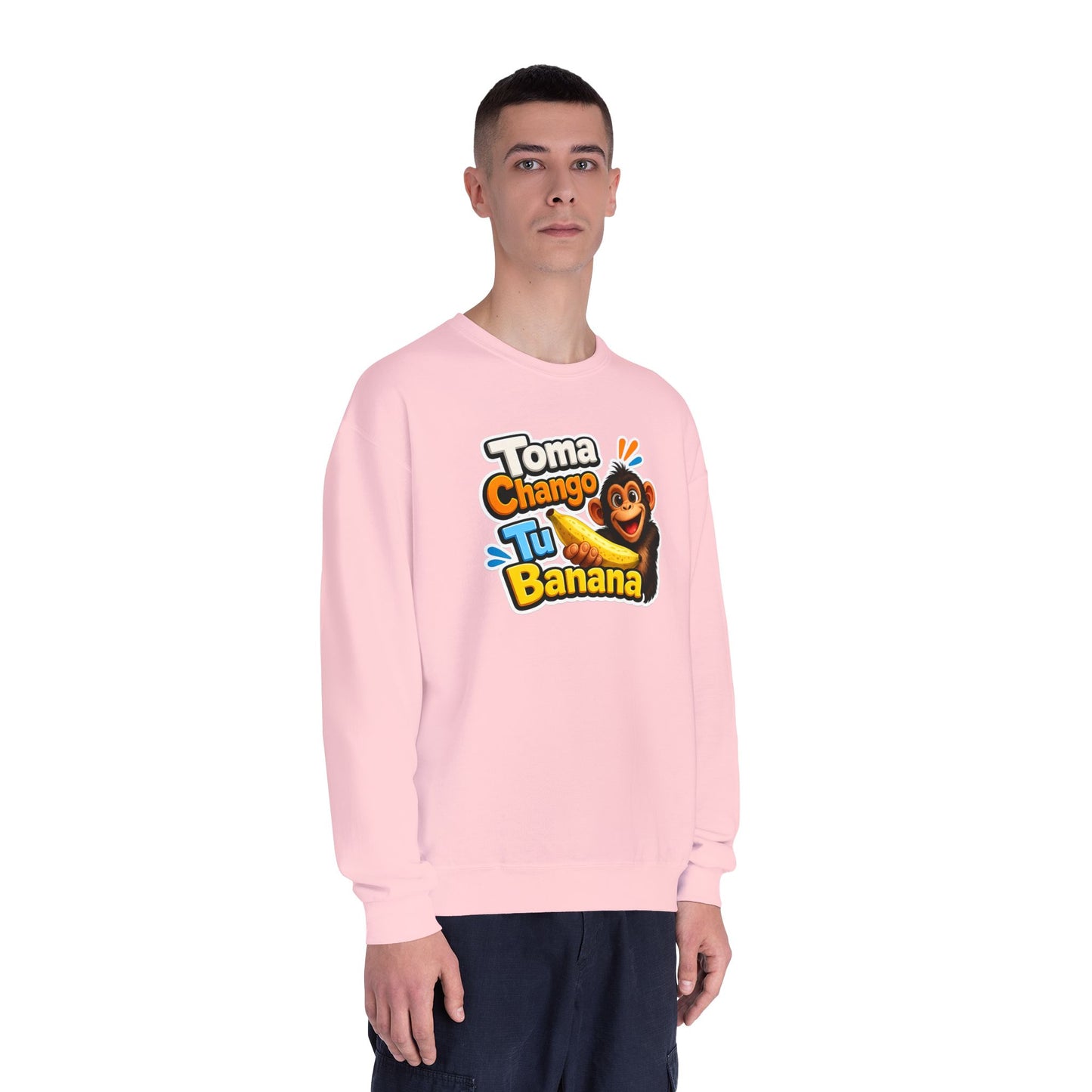 Unisex NuBlend® Crewneck Sweatshirt - Toma Chango Tu Banana