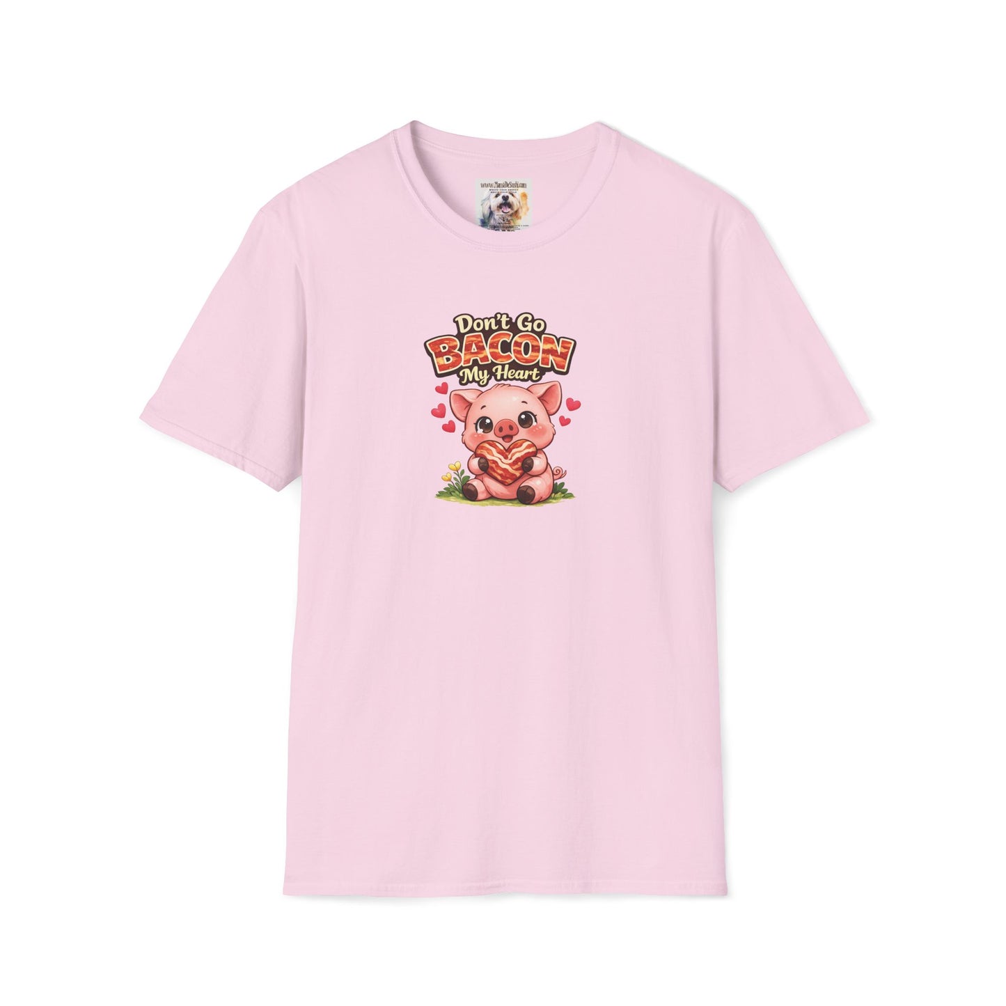 Unisex Softstyle T-Shirt - Don't go Bacon My Heart