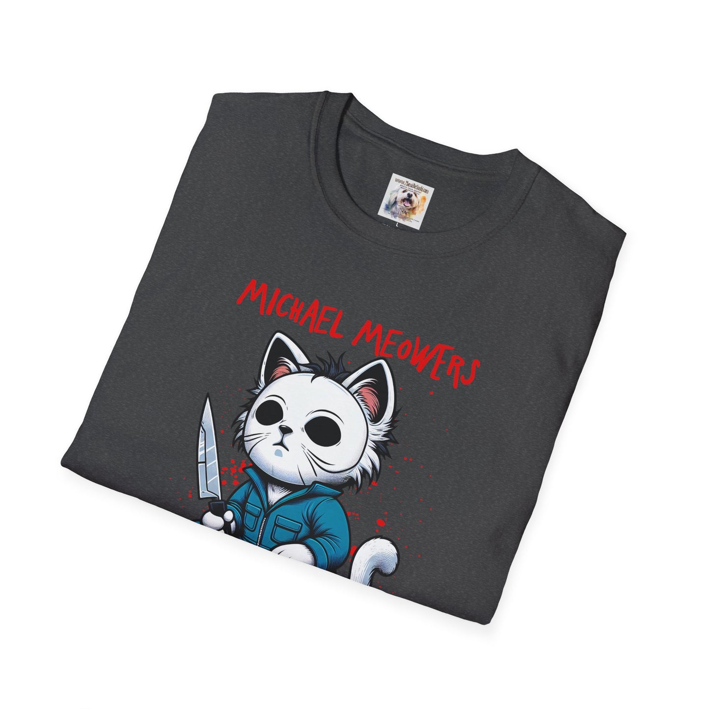 Michael Meowers - Cat - Kitty - MamaDeSushi - Unisex Softstyle T-Shirt