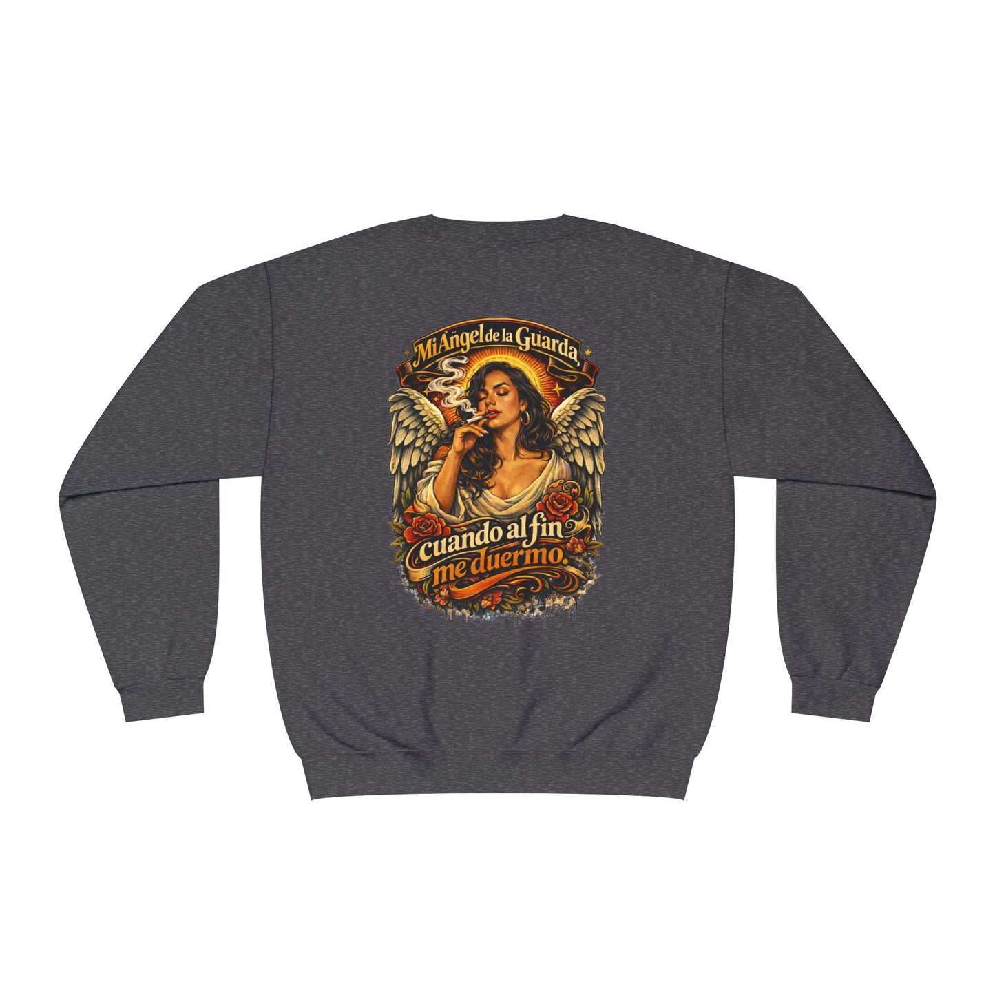 Unisex NuBlend® Crewneck Sweatshirt - Angel de Mi Guarda