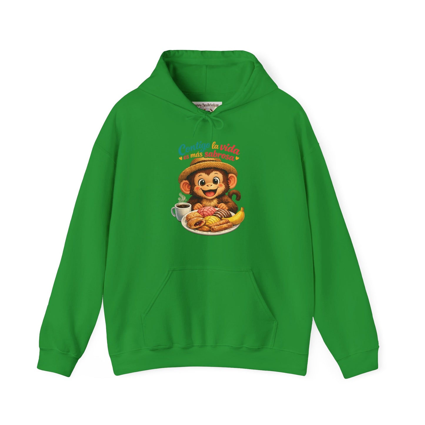 Unisex Heavy Blend™ Hooded Sweatshirt - Contigo la vida es mas sabrosa