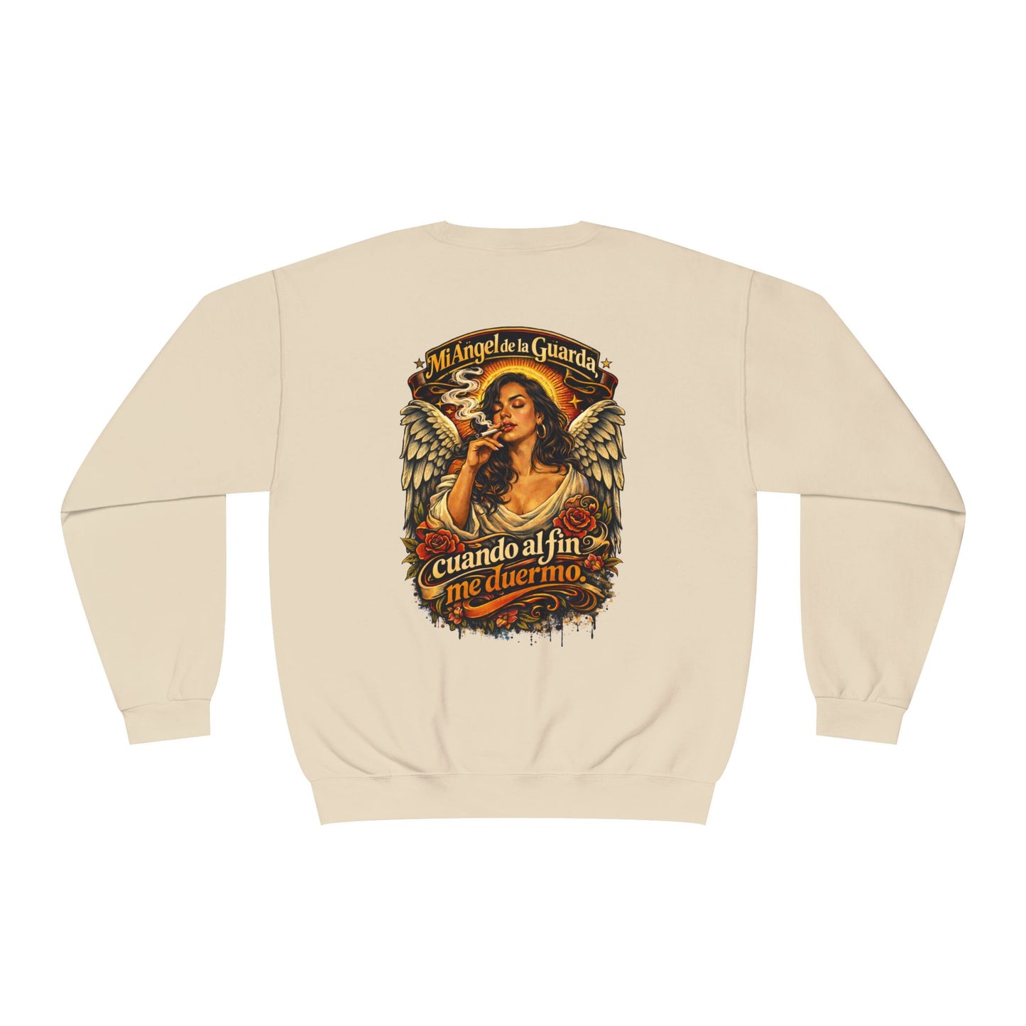 Unisex NuBlend® Crewneck Sweatshirt - Angel de Mi Guarda