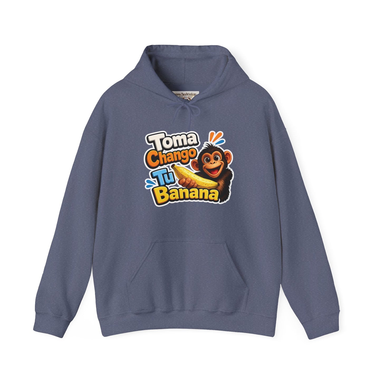 Unisex Heavy Blend™ Hooded Sweatshirt - Toma Chango Tu Banana
