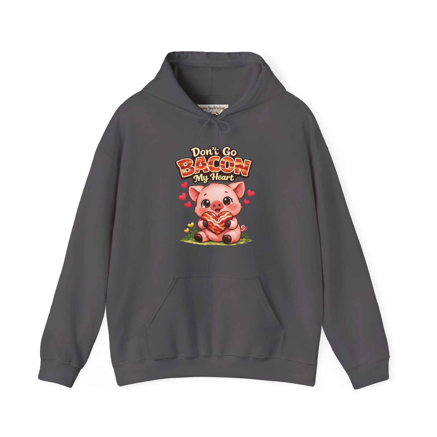 Unisex Heavy Blend™ Hooded Sweatshirt - Don't go Bacon My Heart