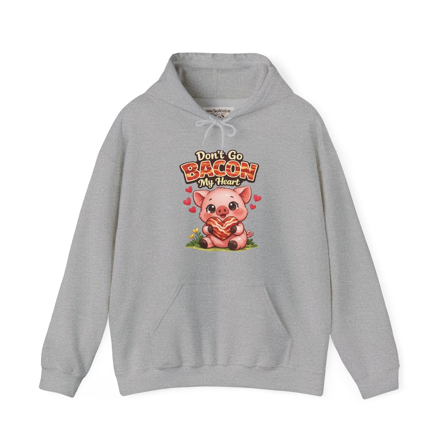 Unisex Heavy Blend™ Hooded Sweatshirt - Don't go Bacon My Heart