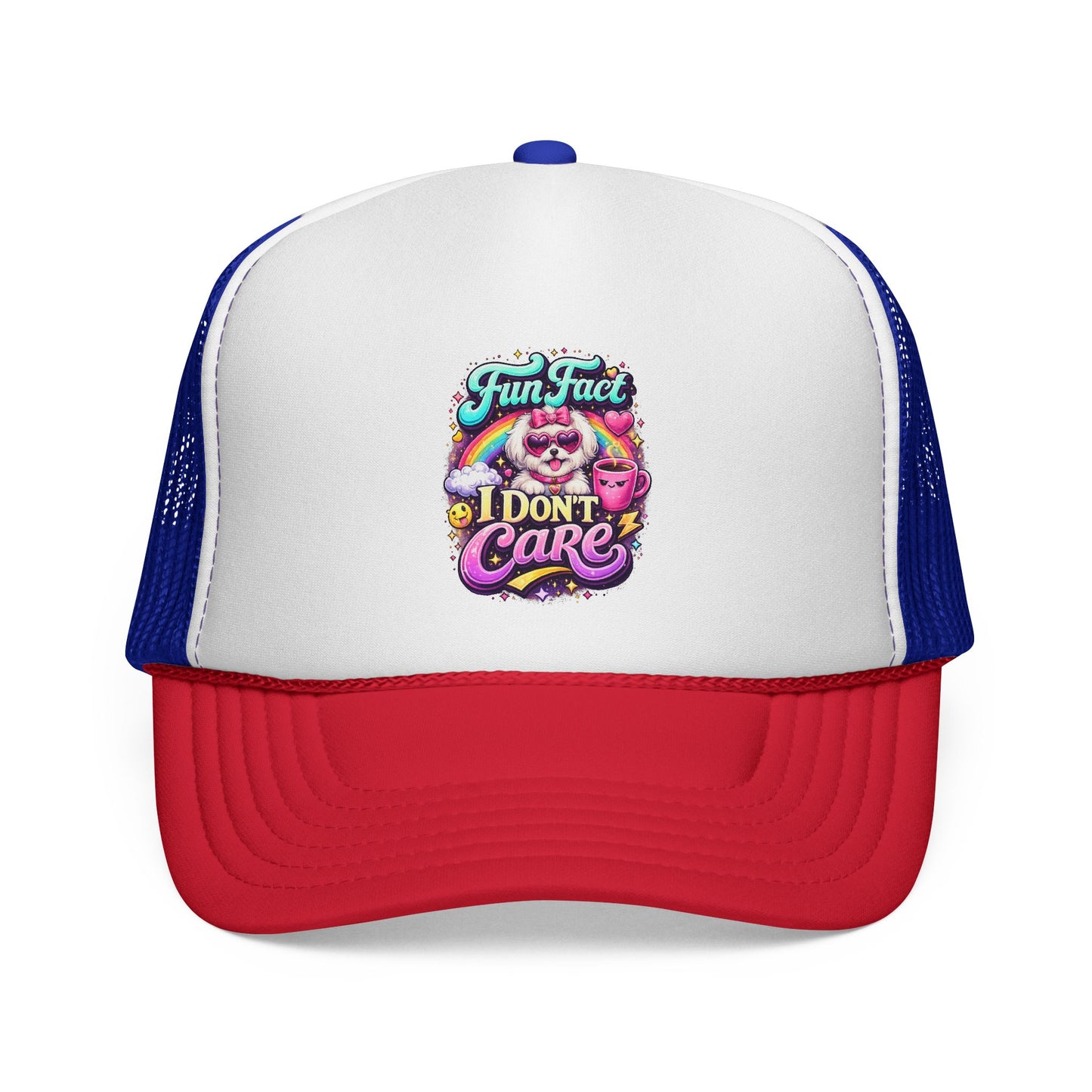 Trucker Caps - Fun Fact, I don't care - Maltese