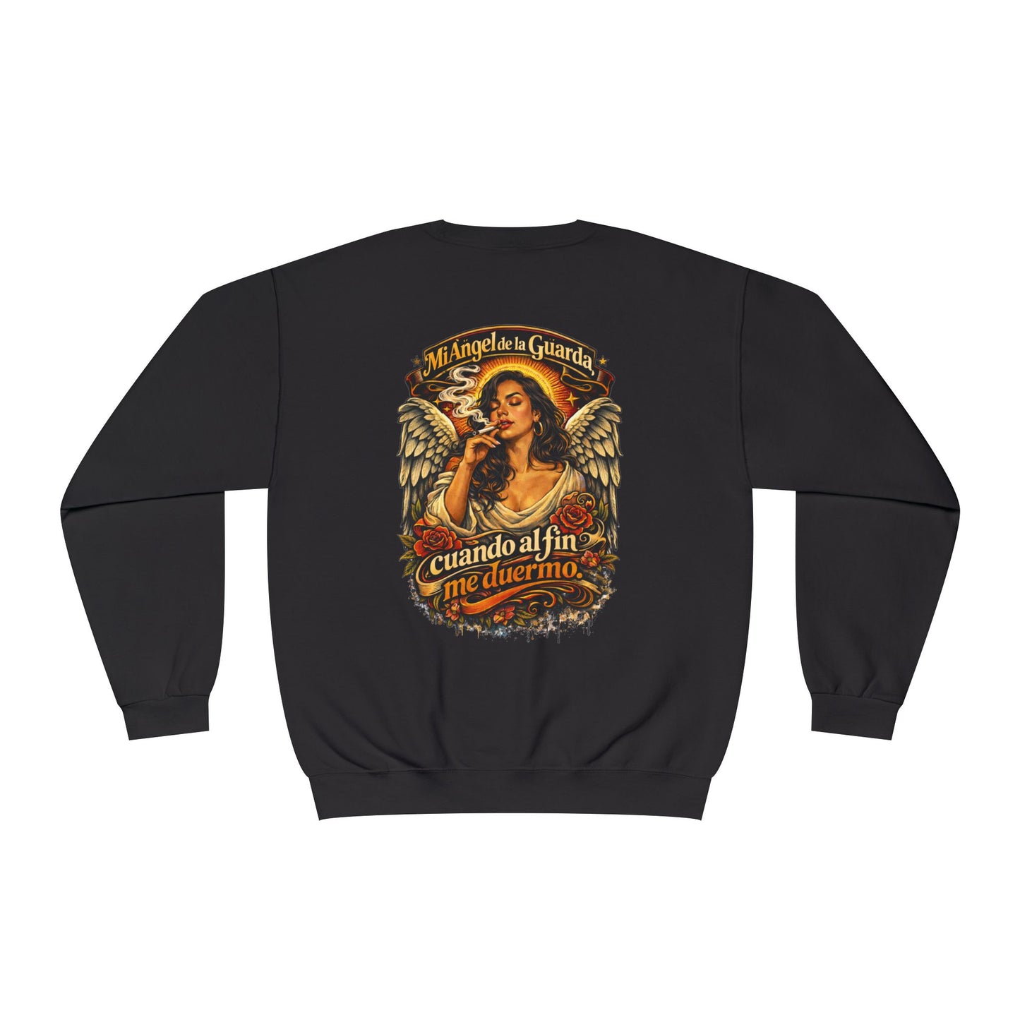 Unisex NuBlend® Crewneck Sweatshirt - Angel de Mi Guarda