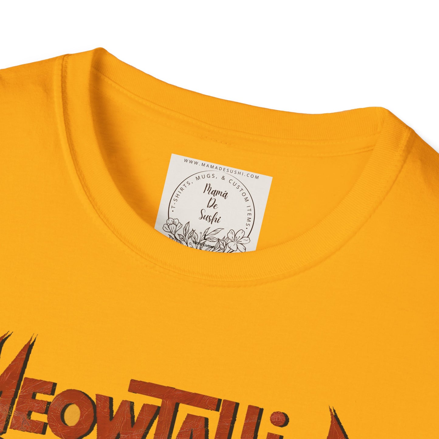 MeowTallicA Cat - Kitty - MamaDeSushi - Unisex Softstyle T-Shirt