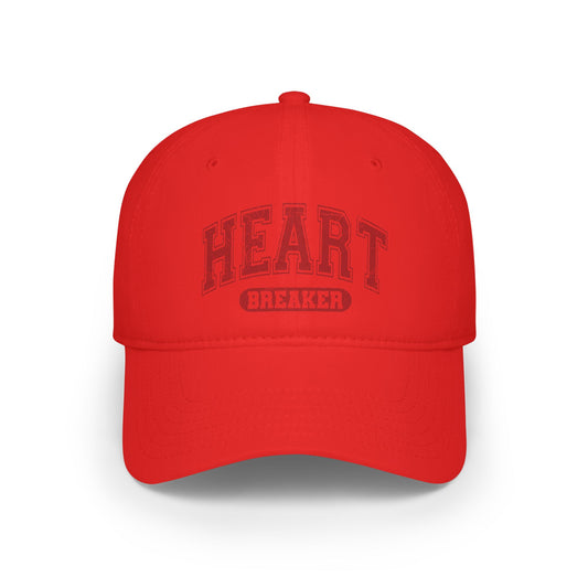 Low Profile Baseball Cap - Heart Breaker