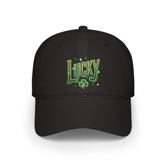 Low Profile Baseball Cap - Lucky