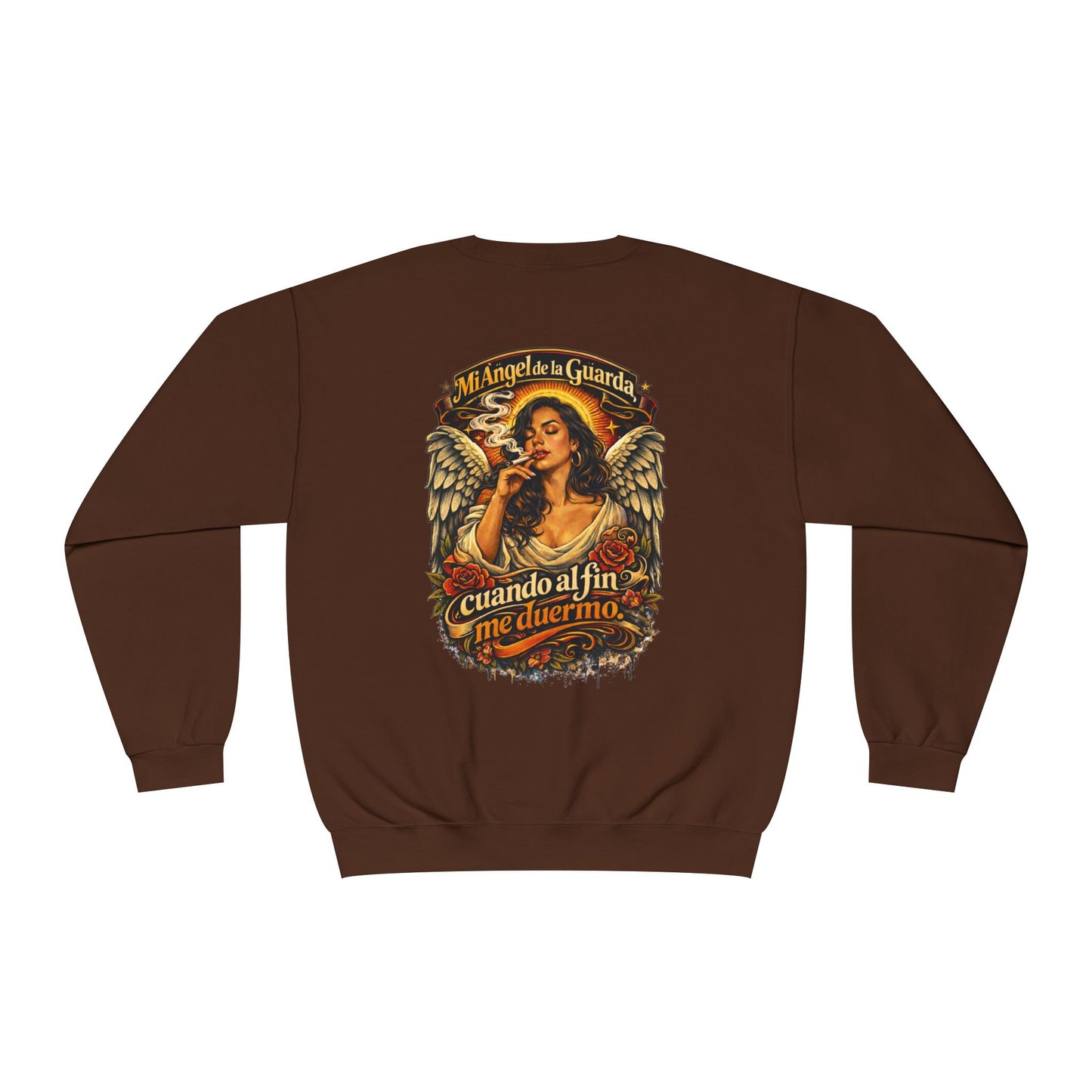 Unisex NuBlend® Crewneck Sweatshirt - Angel de Mi Guarda